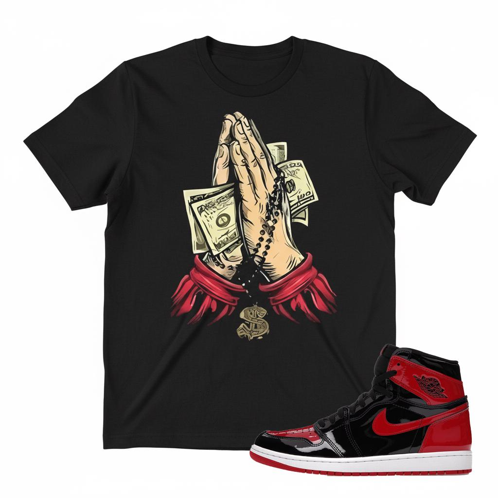 Pray for Profit Graphic Tee - Sneaker Match Shirt