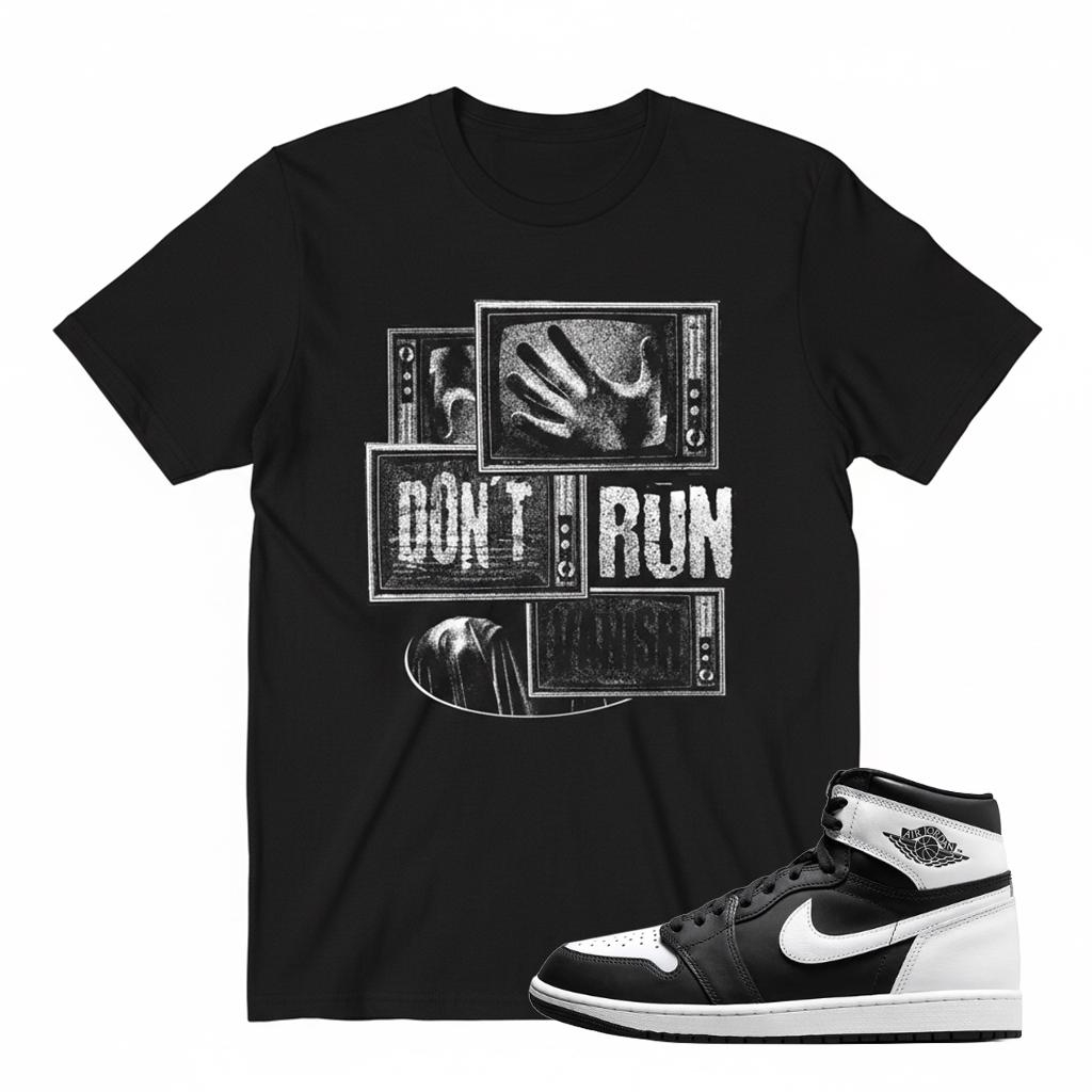 DON'T Run Graphic Tee – Sneaker Match Streetwear T-Shirt