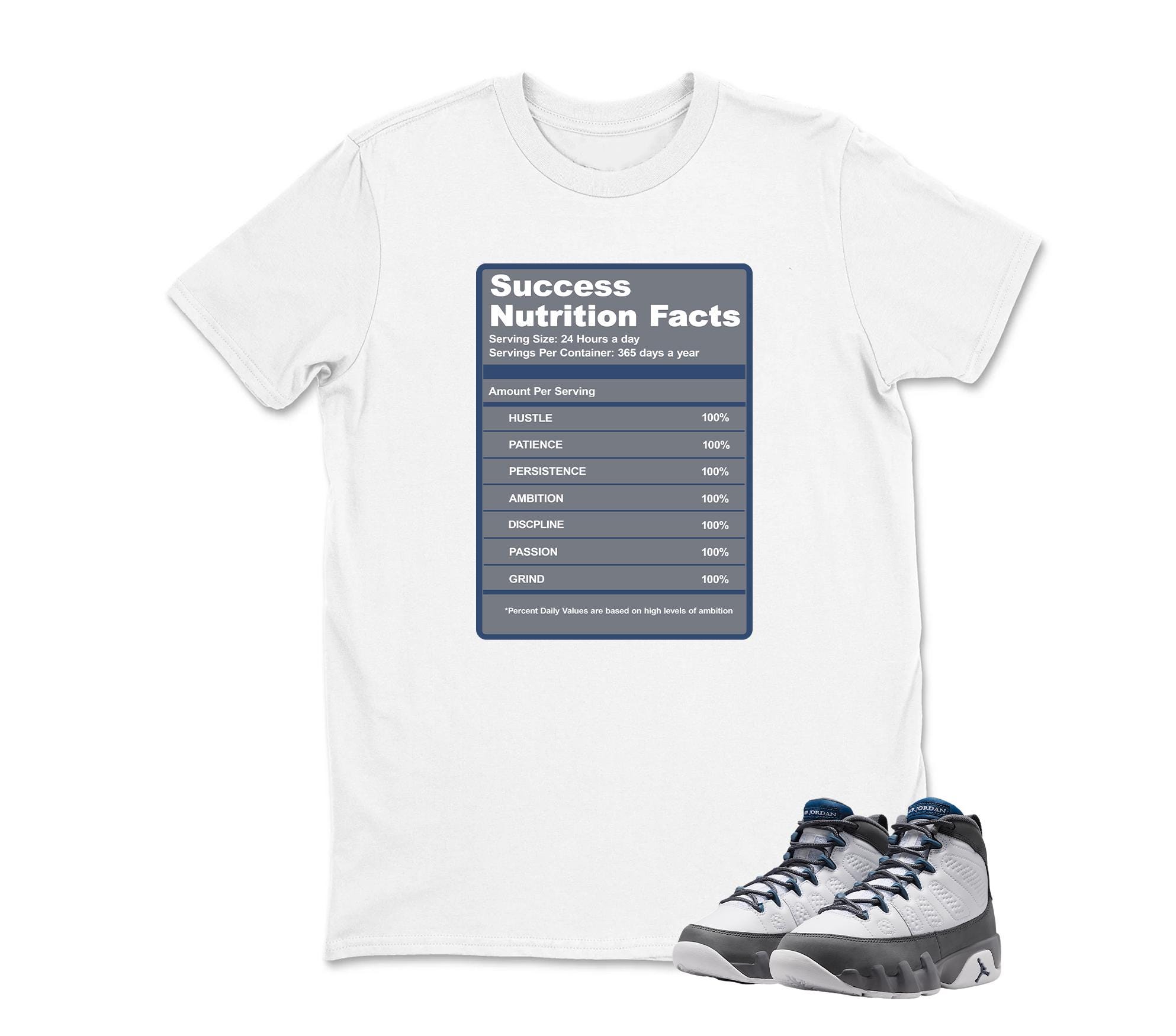 Success Sneaker Shirt To Match Jordan 9 Flint Grey