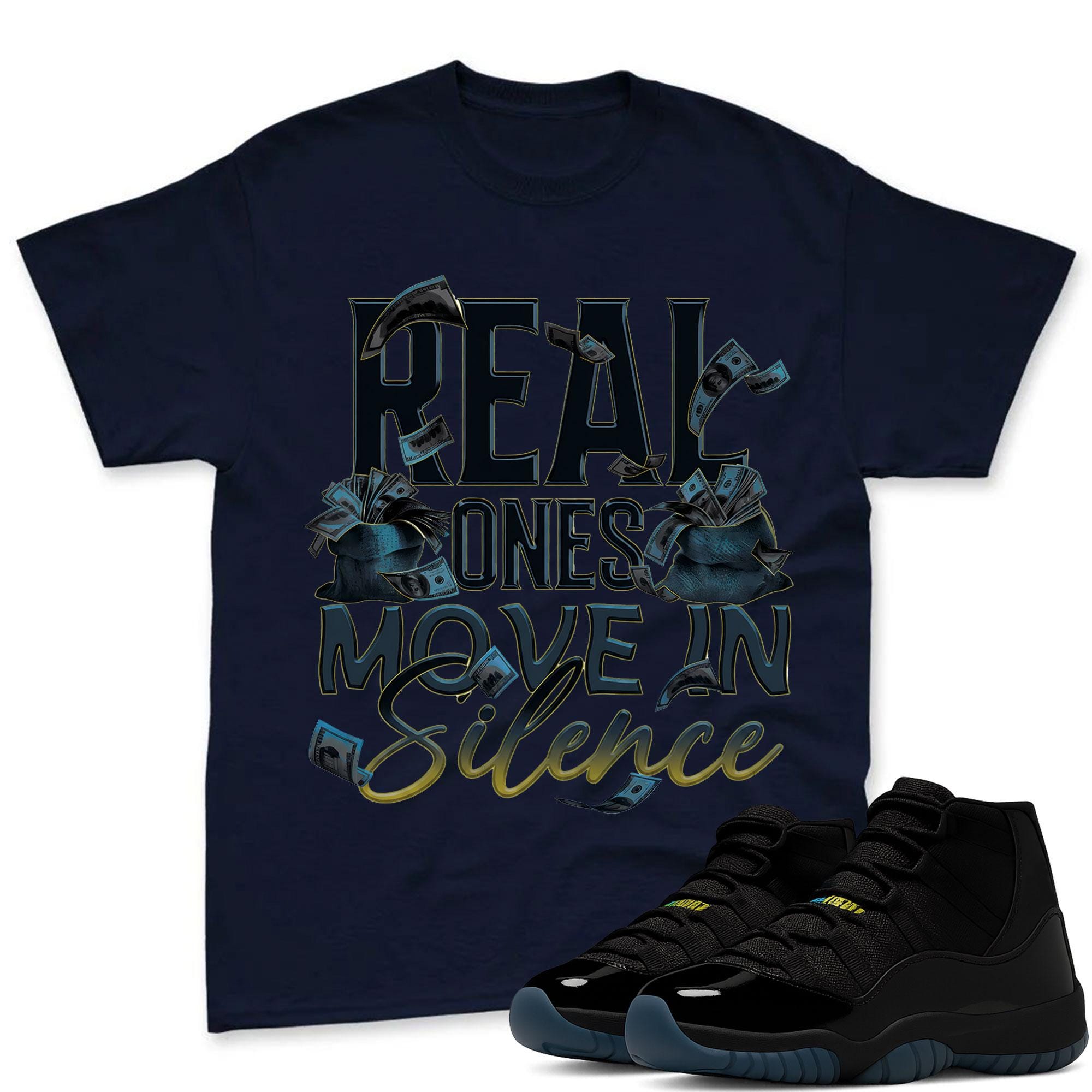 REAL ONES Shirt To Match Jordan 11 Gamma