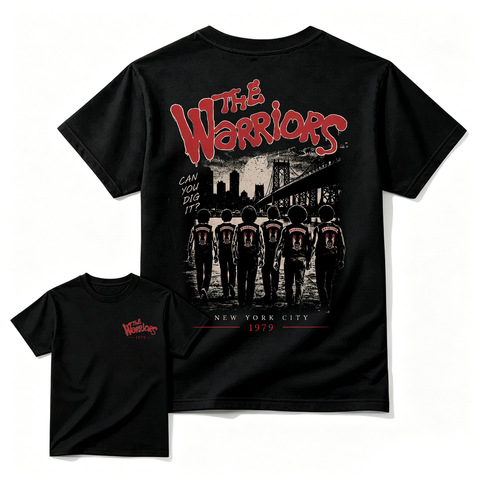 Can You Dig It? The Warriors New York City Gang Print tshirt
