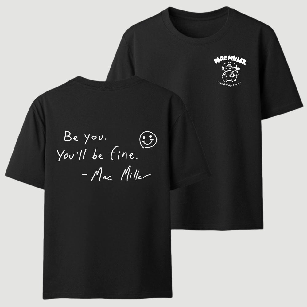 Mac Mi1ler Quote Vintage Hip Hop Rap T-Shirt