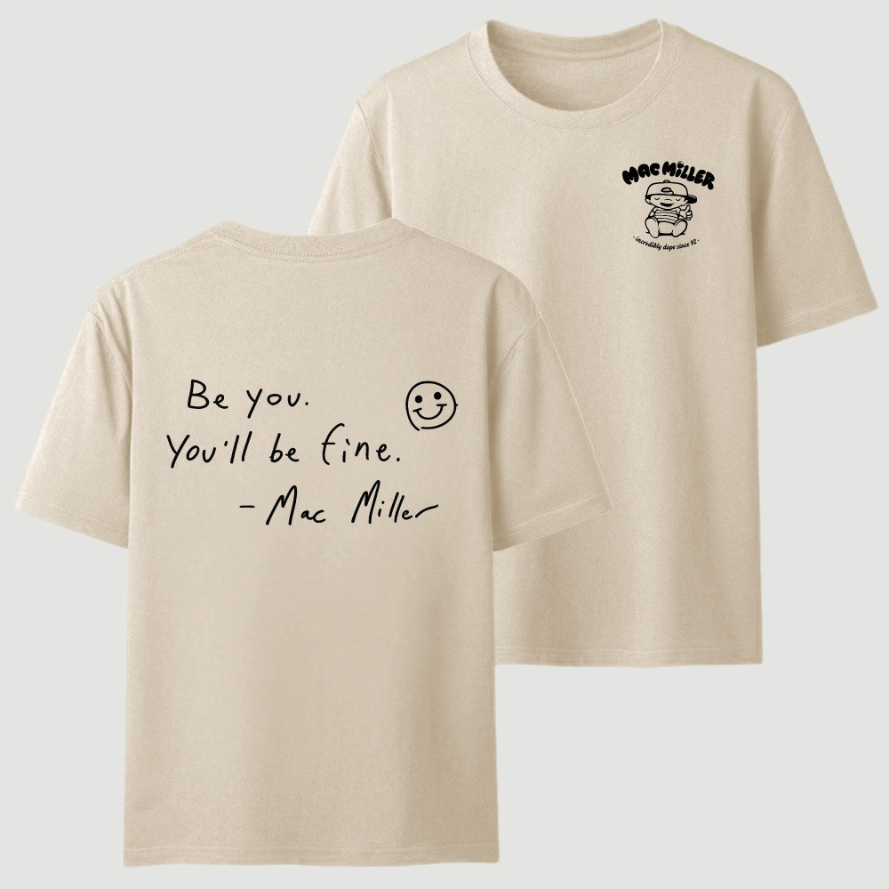 Mac Mi1ler Quote Vintage Hip Hop Rap T-Shirt