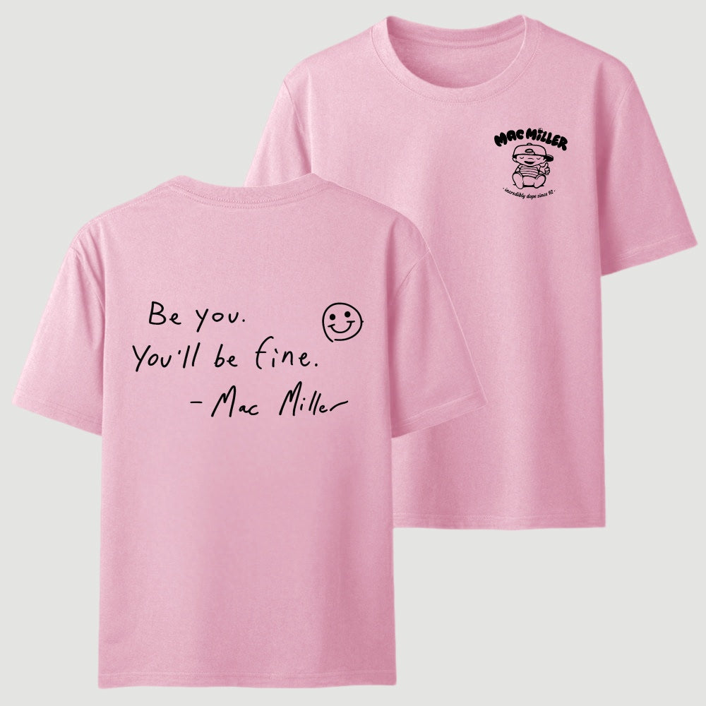 Mac Mi1ler Quote Vintage Hip Hop Rap T-Shirt