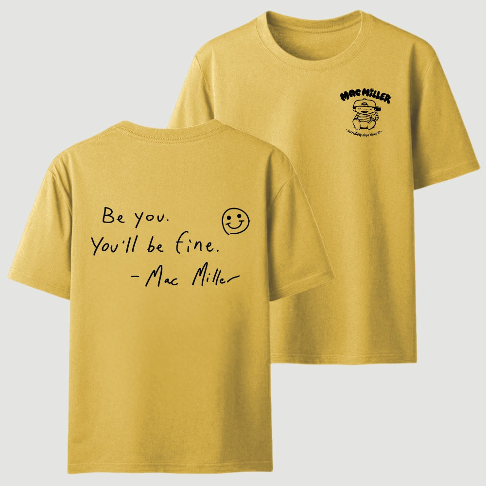 Mac Mi1ler Quote Vintage Hip Hop Rap T-Shirt