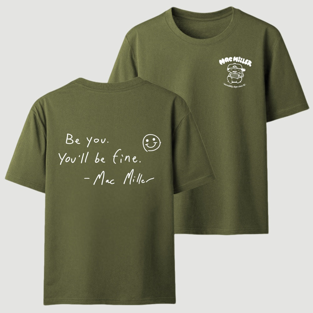 Mac Mi1ler Quote Vintage Hip Hop Rap T-Shirt