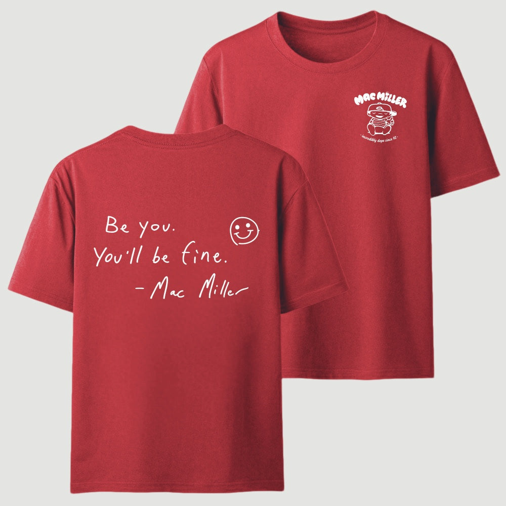 Mac Mi1ler Quote Vintage Hip Hop Rap T-Shirt