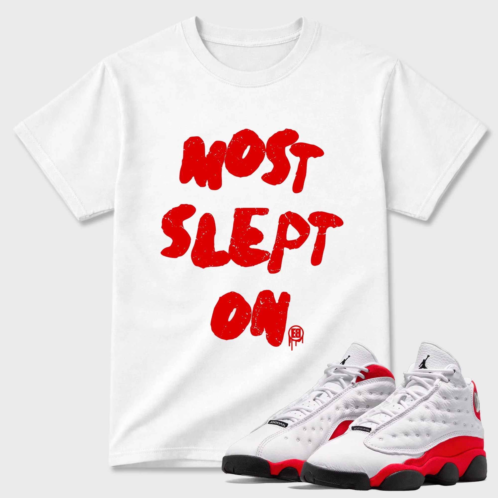 Most Slept On Sneaker Tees - Air Jordan 13 University Red