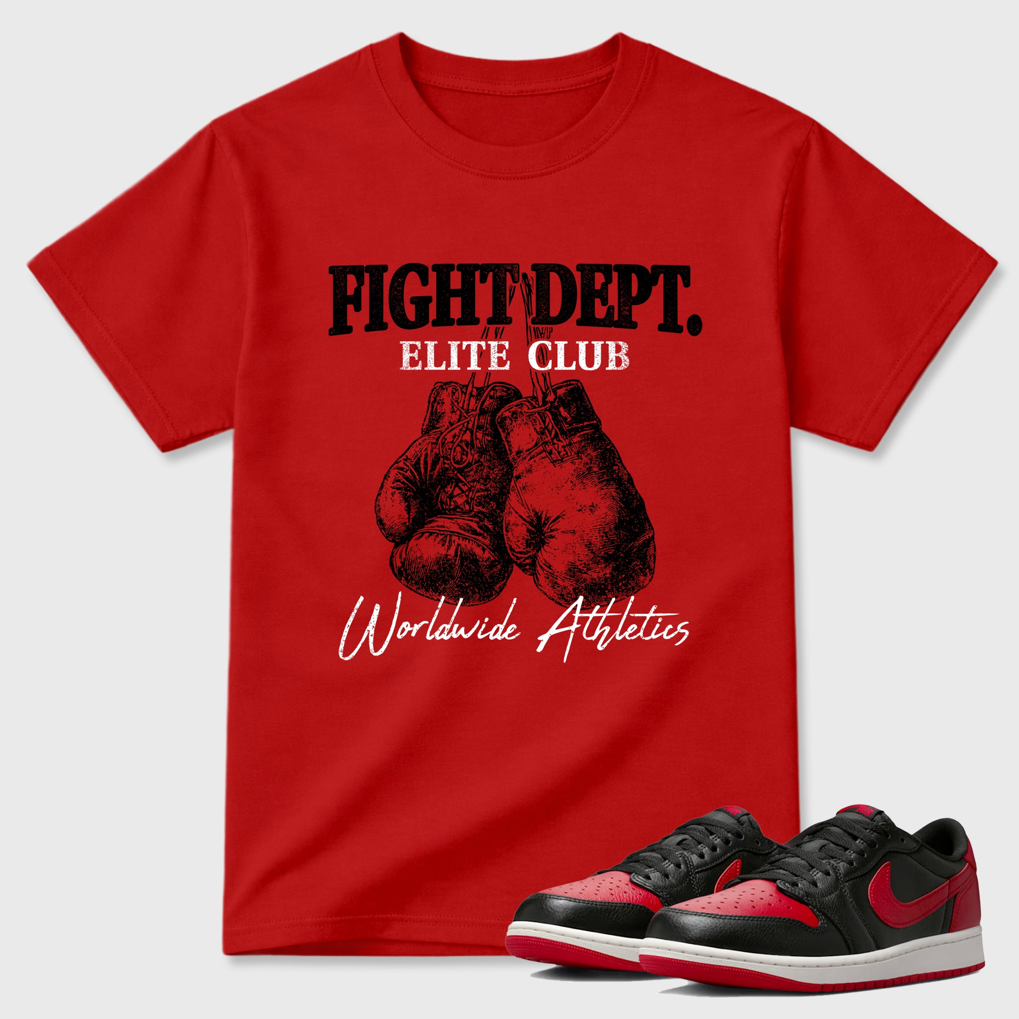 Fight Club  Sneaker Tees - Air Jordan 1 Banned