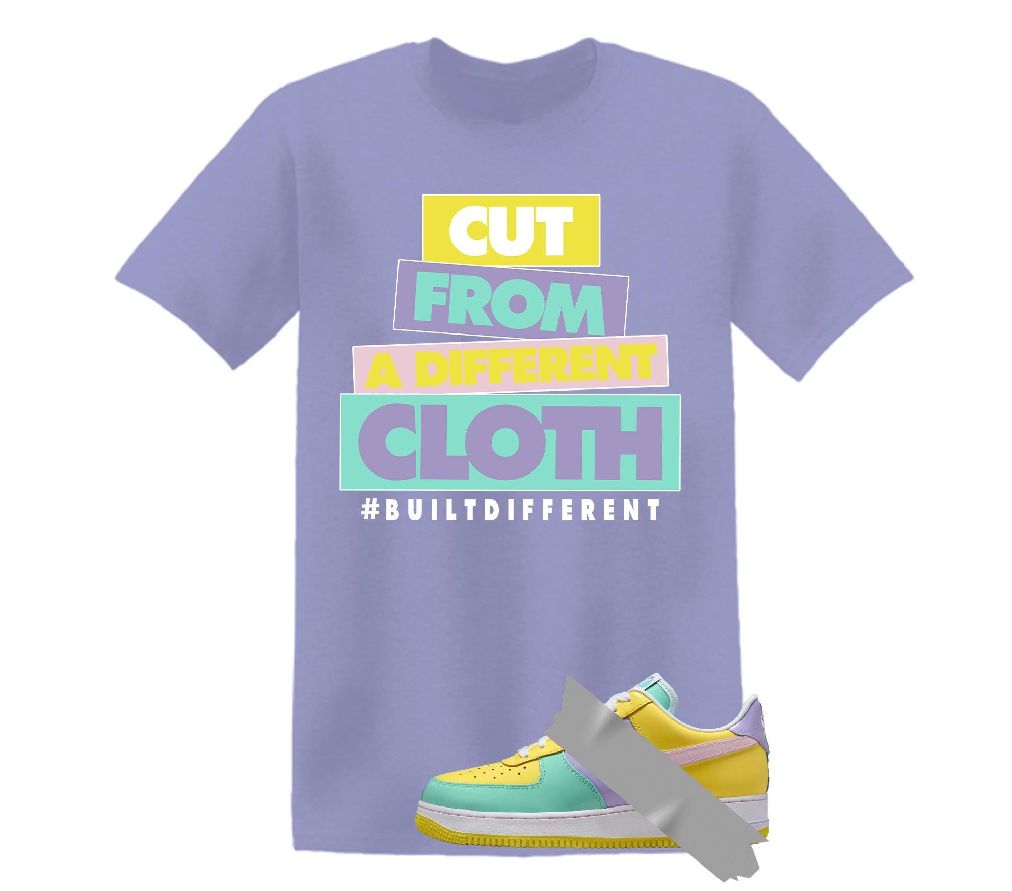 CLOTH Dunk Air Force 1 Emerald Rise Yellow Pulse Hydrangeas Mint Pink Foam 2026 Low T Shirt