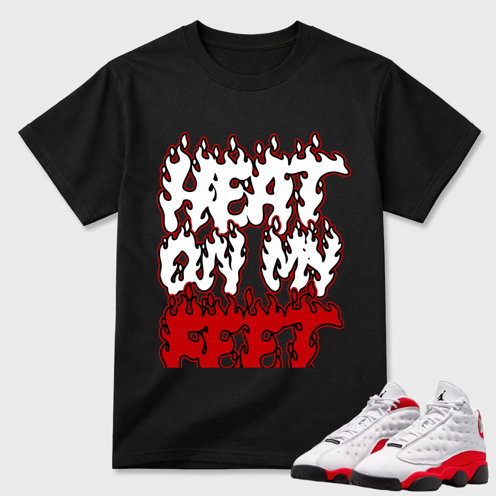 Air Jordan 13 Retro True Red 2026 Sneaker Matching T-Shirt