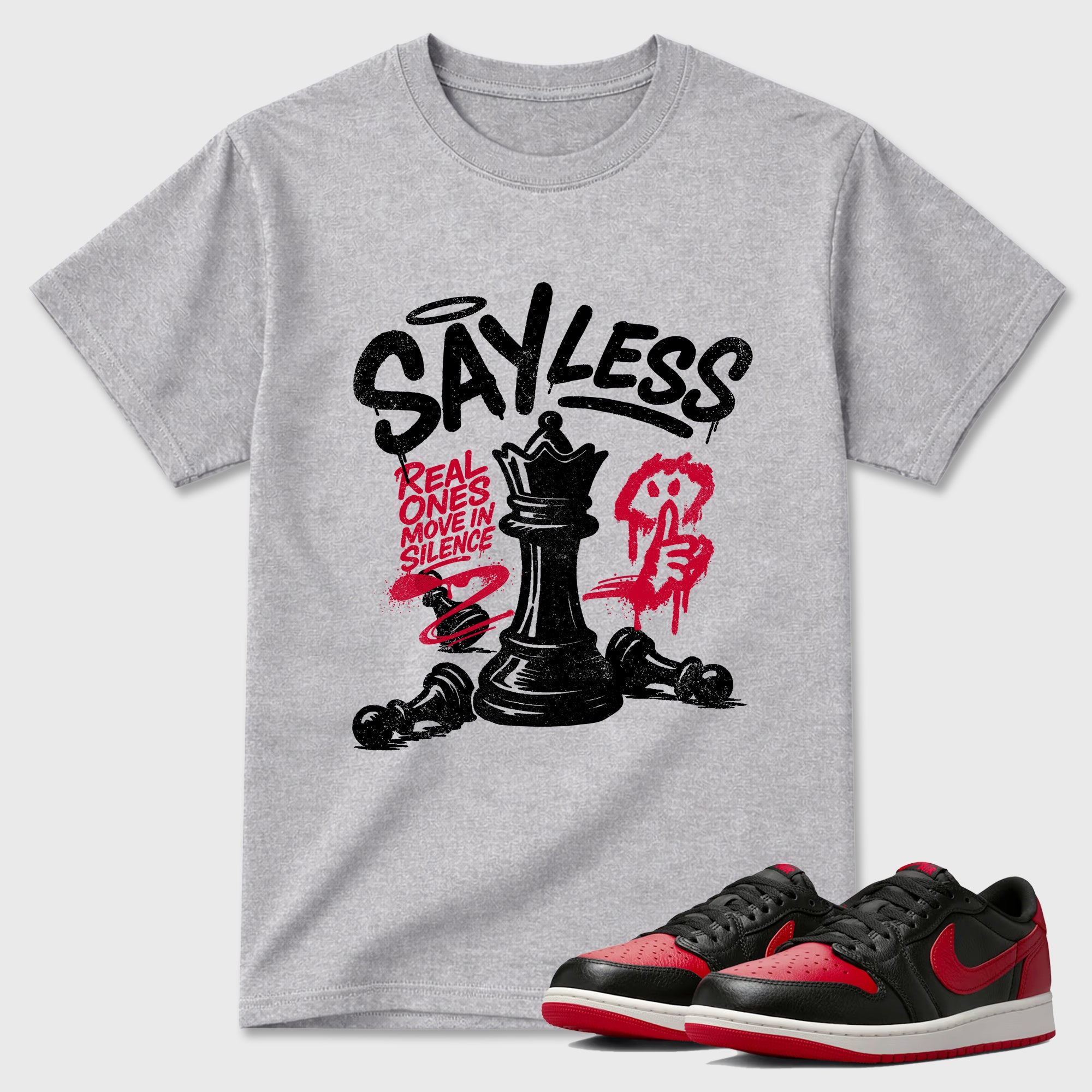 Say Less  Sneaker Tees - Air Jordan 1 Banned