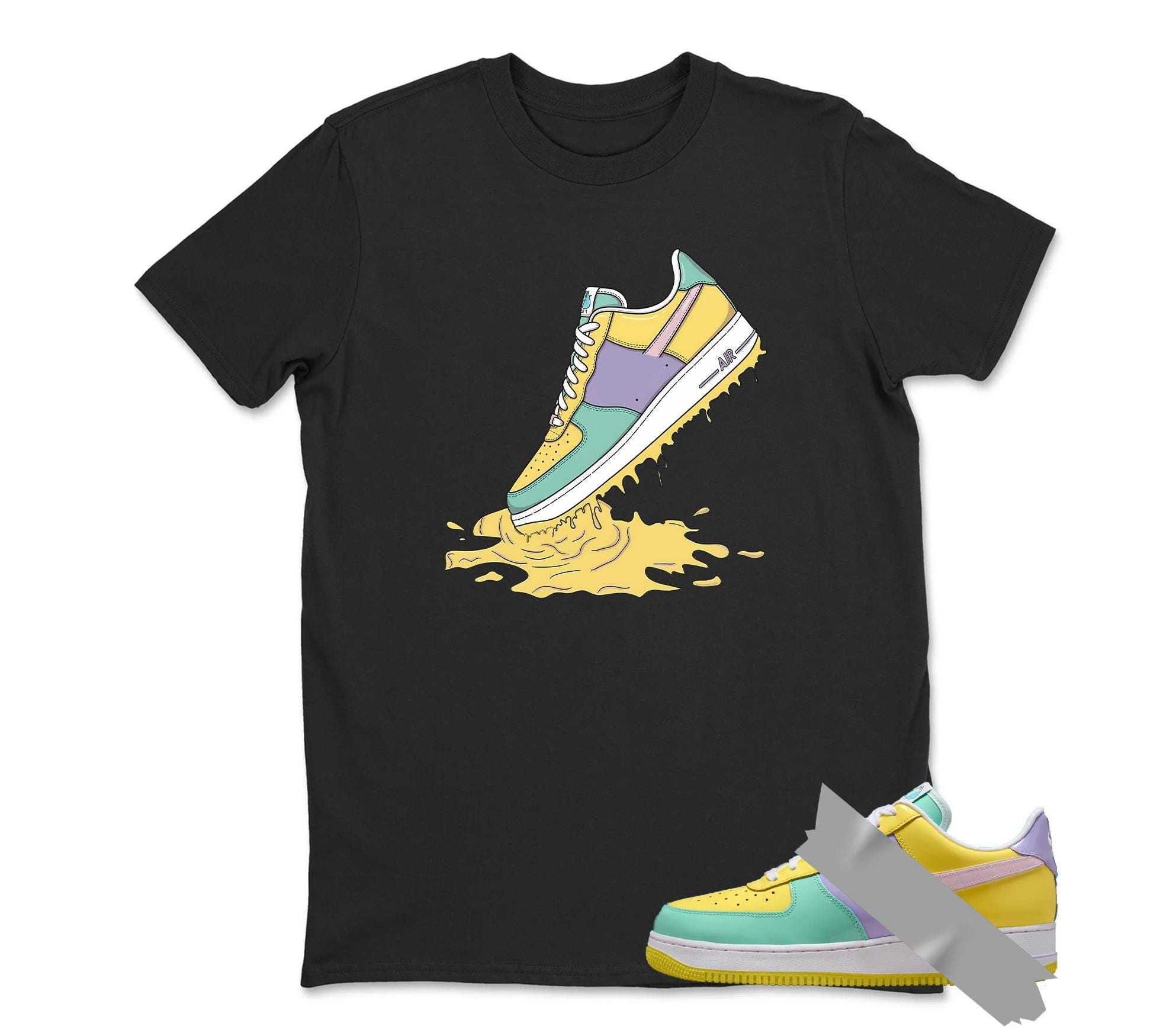 Dripping Shoe Dunk Air Force 1 Emerald Rise Yellow Pulse Hydrangeas Mint Pink Foam 2026 Low T Shirt