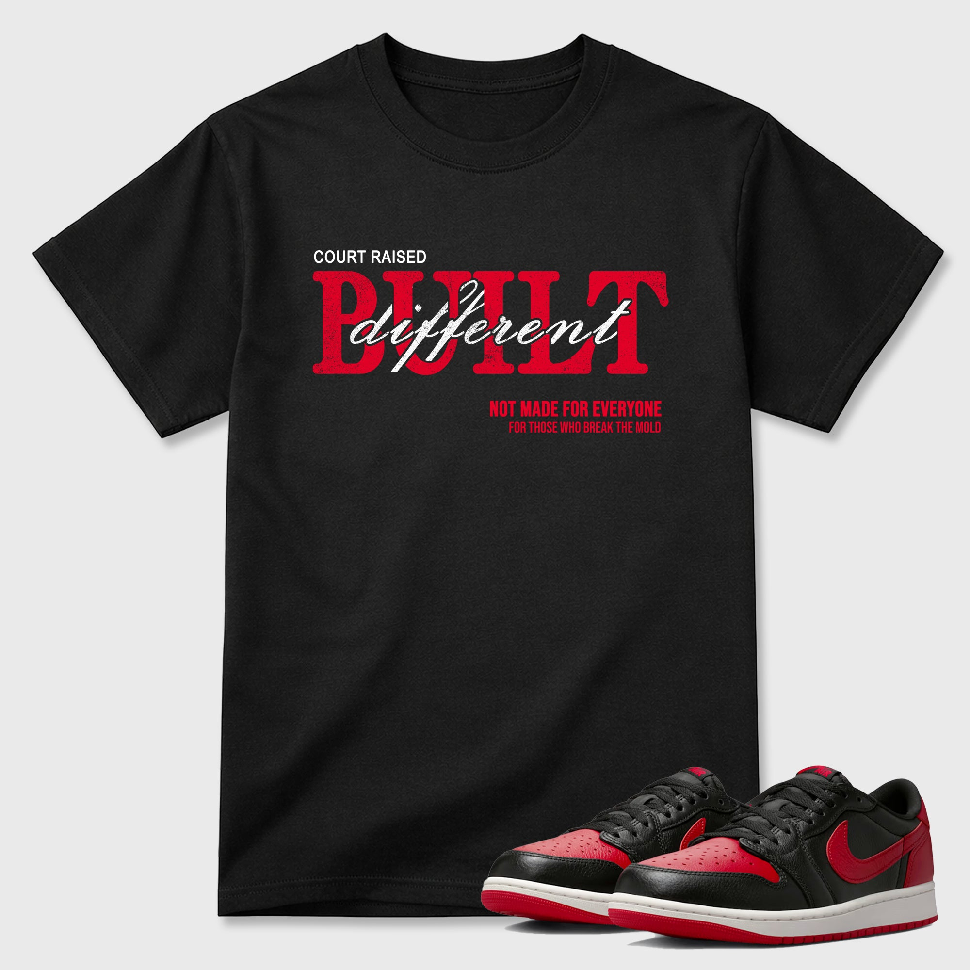 Vintage Built Different  Sneaker Tees - Air Jordan 1 Banned