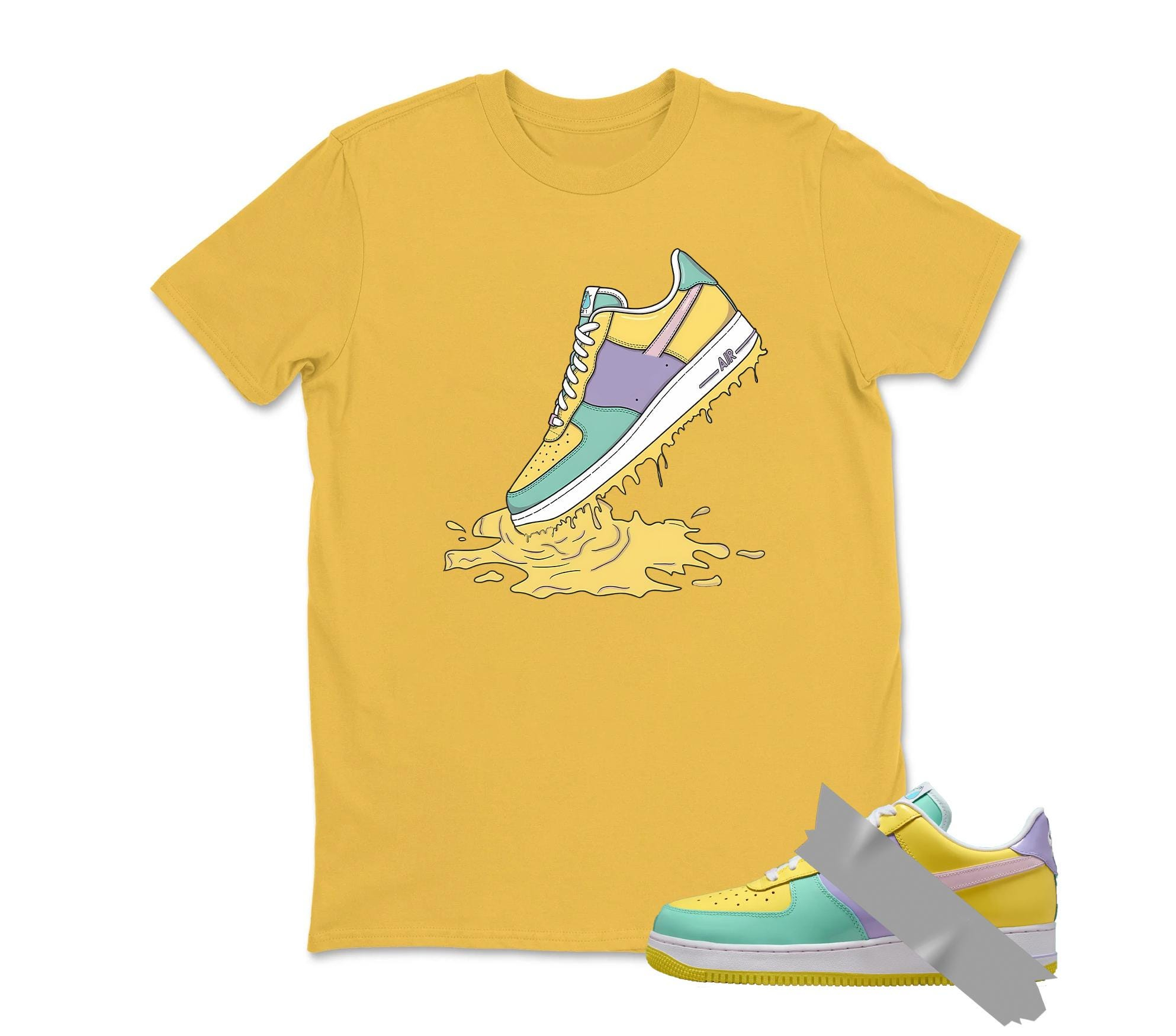 Dripping Shoe Dunk Air Force 1 Emerald Rise Yellow Pulse Hydrangeas Mint Pink Foam 2026 Low T Shirt