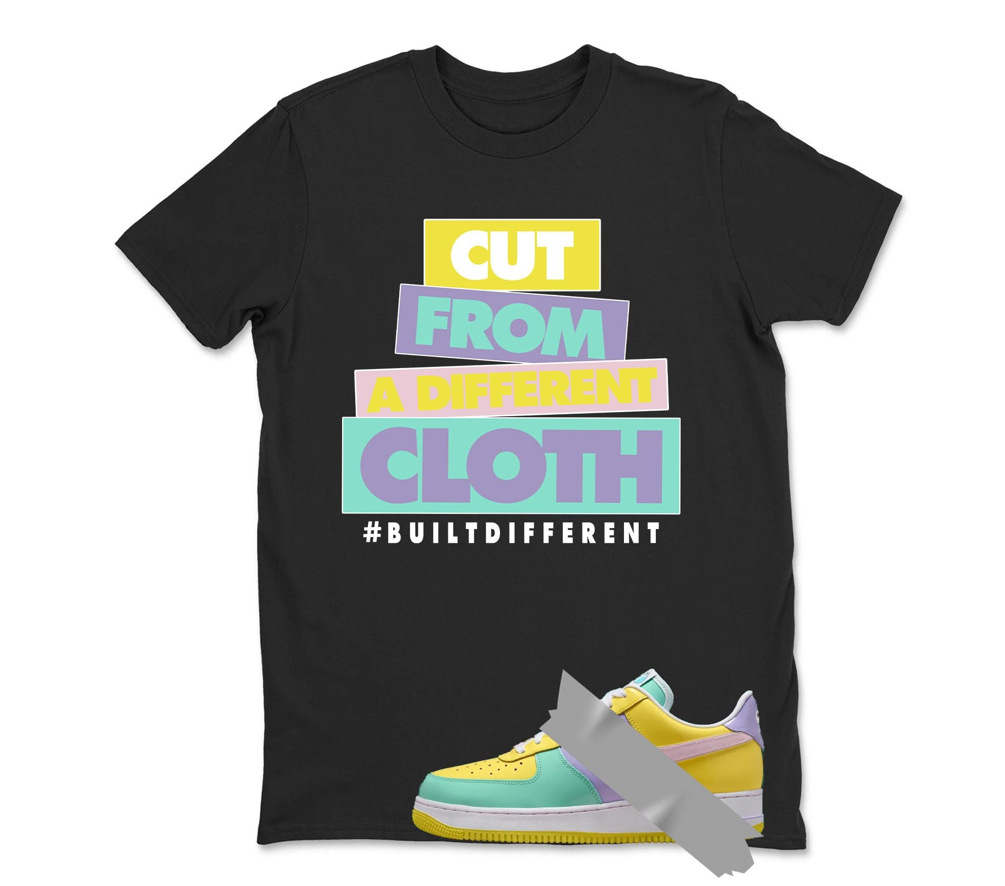 CLOTH Dunk Air Force 1 Emerald Rise Yellow Pulse Hydrangeas Mint Pink Foam 2026 Low T Shirt