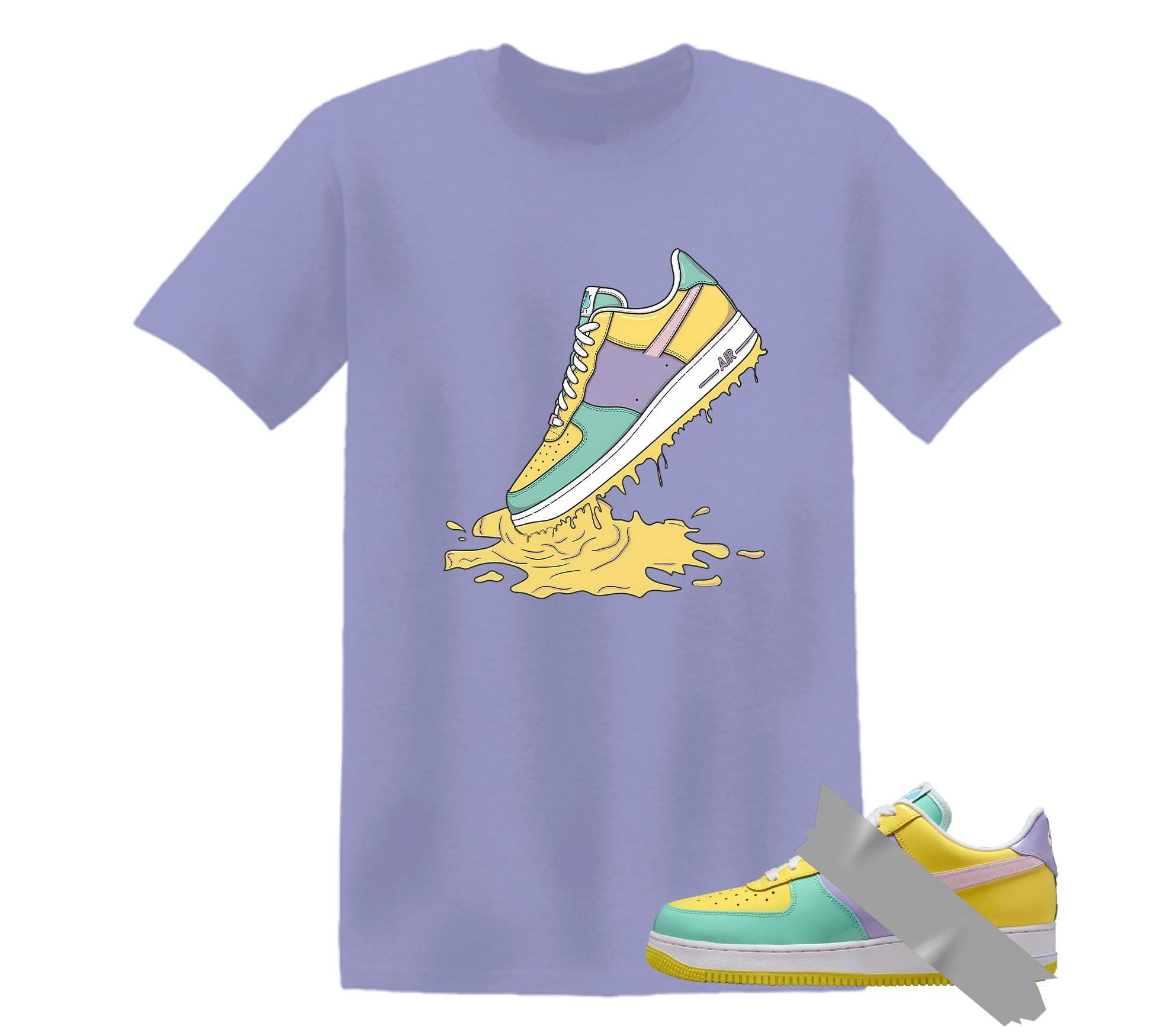 Dripping Shoe Dunk Air Force 1 Emerald Rise Yellow Pulse Hydrangeas Mint Pink Foam 2026 Low T Shirt