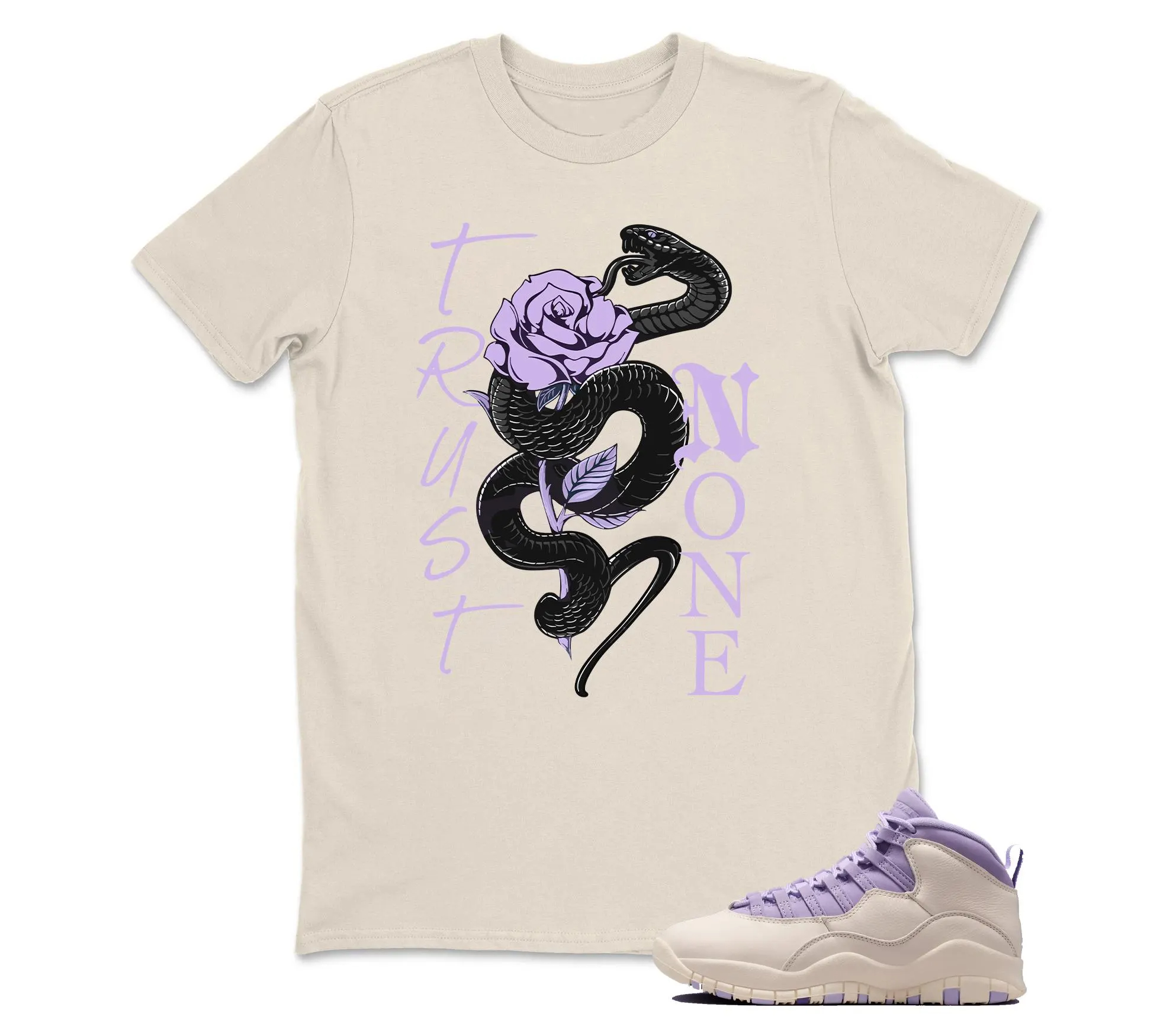 TeeAJX 10 Hydrangeas Chalk Wild Grape Lavender Air T Shirt Match Trust No One