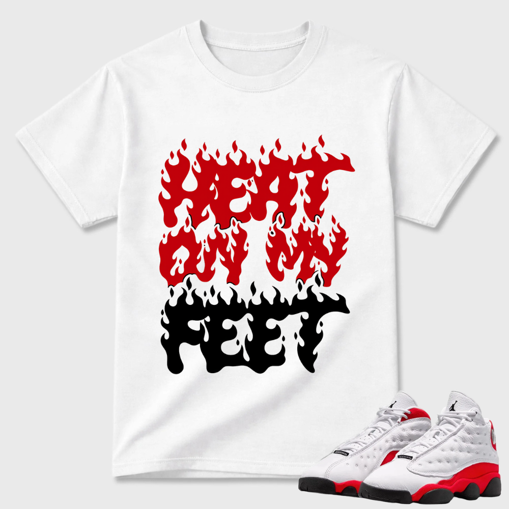 Air Jordan 13 Retro True Red 2026 Sneaker Matching T-Shirt