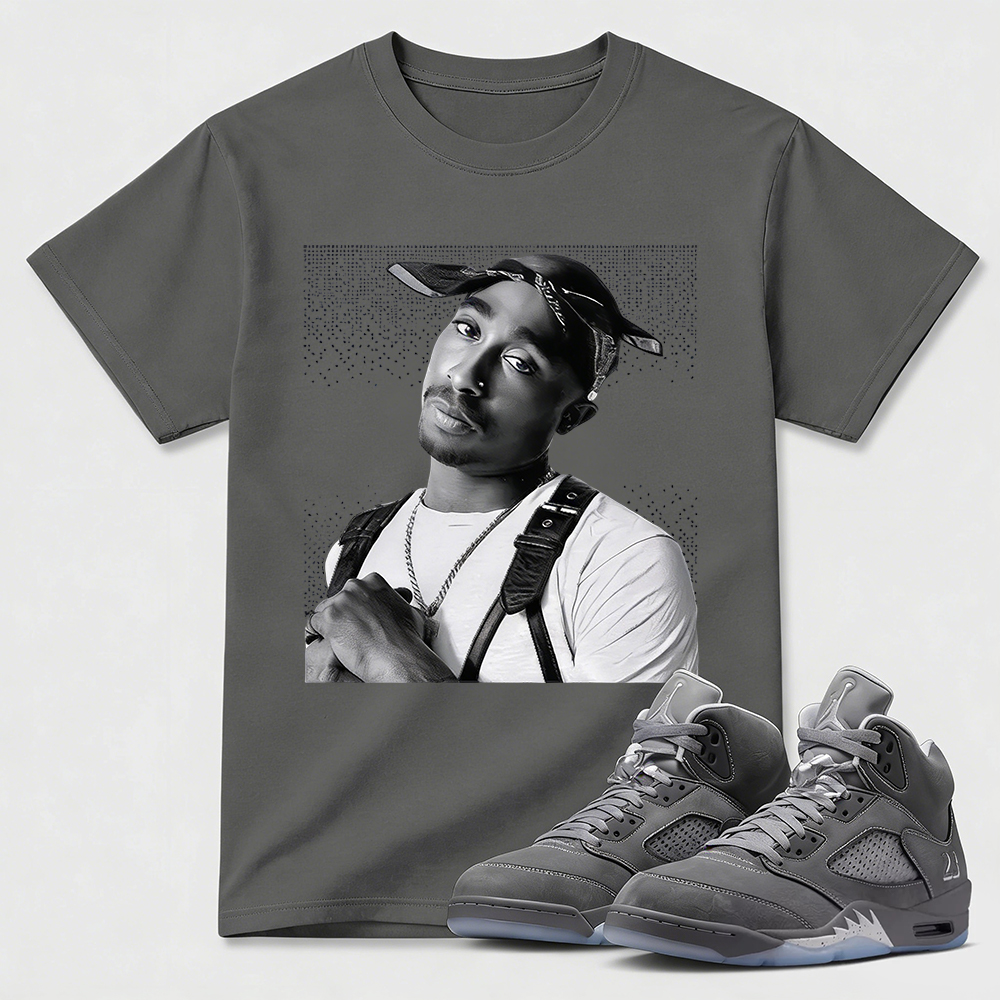 5 Wolf Grey Light Graphite White Cool 2026 Comfort Colors T Shirt Match TP