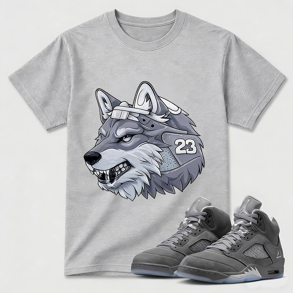 5 Wolf Grey Light Graphite White Cool 2026 Comfort Colors T Shirt Match WOLF