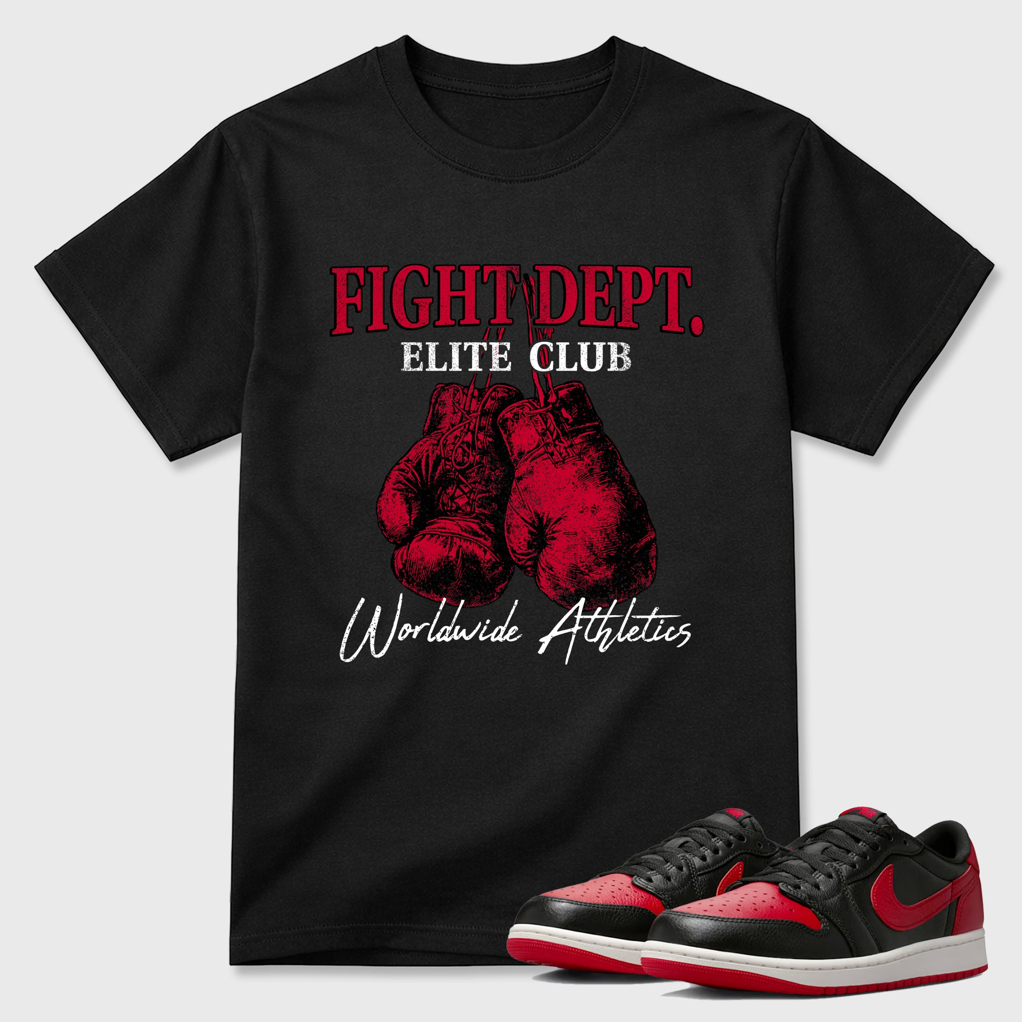 Fight Club  Sneaker Tees - Air Jordan 1 Banned