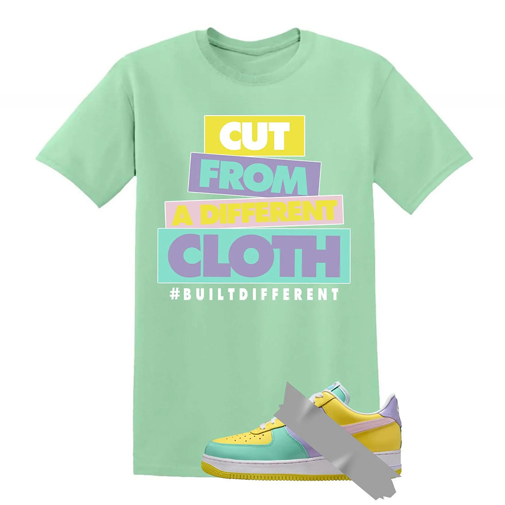 CLOTH Dunk Air Force 1 Emerald Rise Yellow Pulse Hydrangeas Mint Pink Foam 2026 Low T Shirt