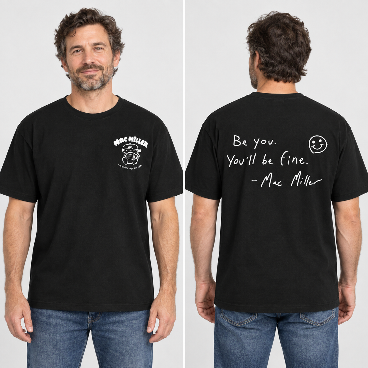 Mac Mi1ler Quote Vintage Hip Hop Rap T-Shirt