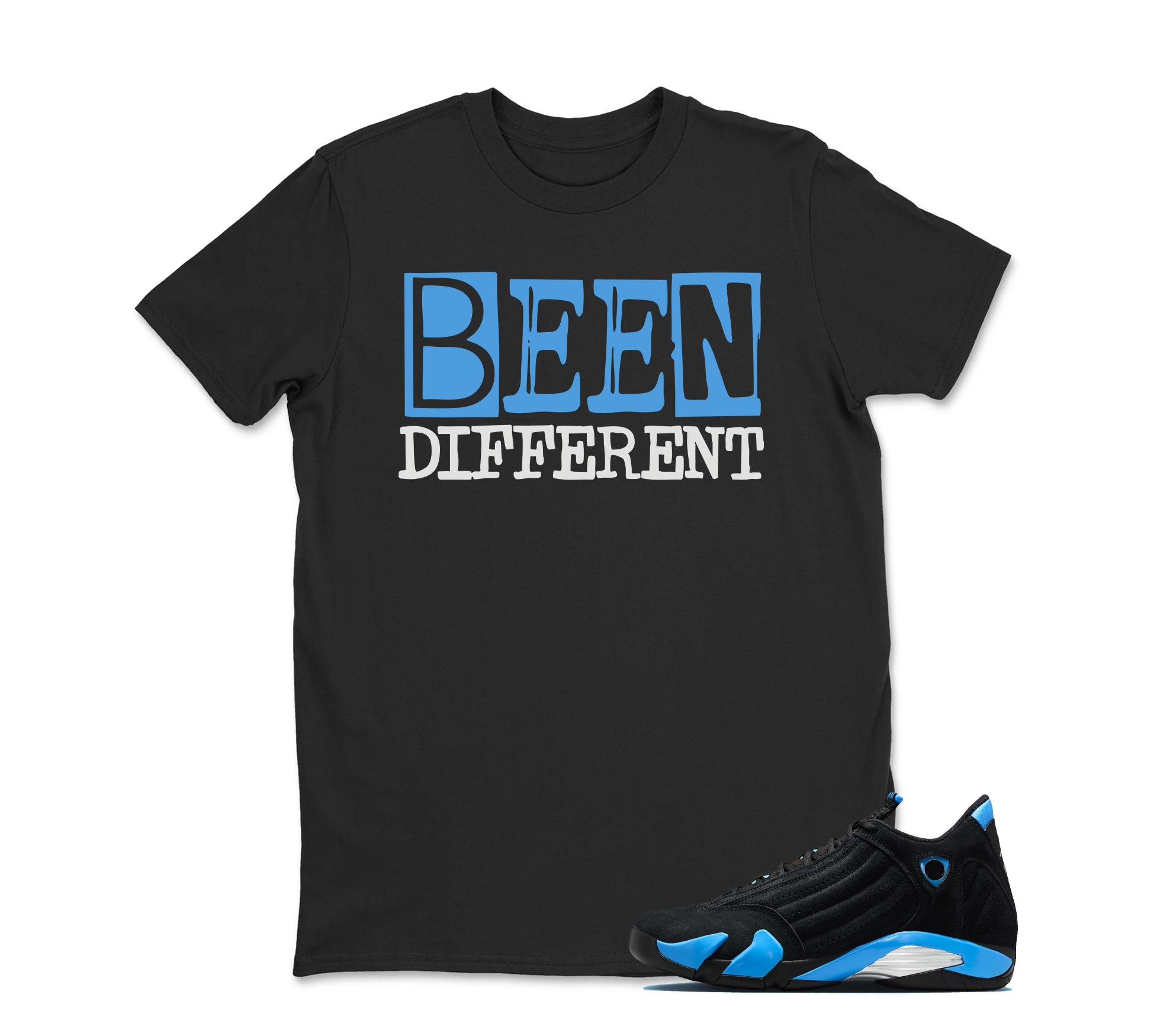 TeeAJX BEEN - Jordan 14 University Blue Matching Sneaker Tee Perfect Gift for Jordan Fans