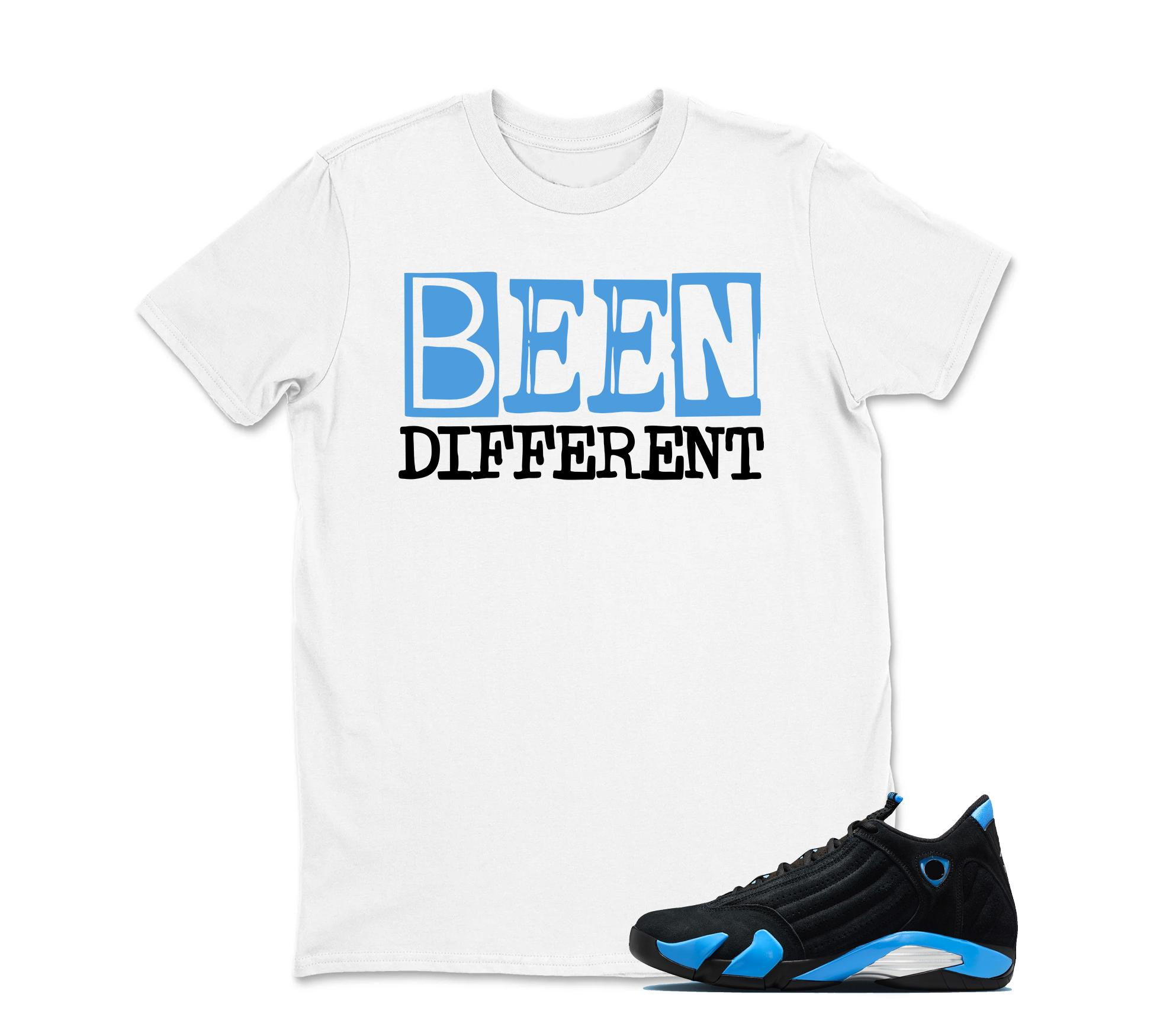 TeeAJX BEEN - Jordan 14 University Blue Matching Sneaker Tee Perfect Gift for Jordan Fans