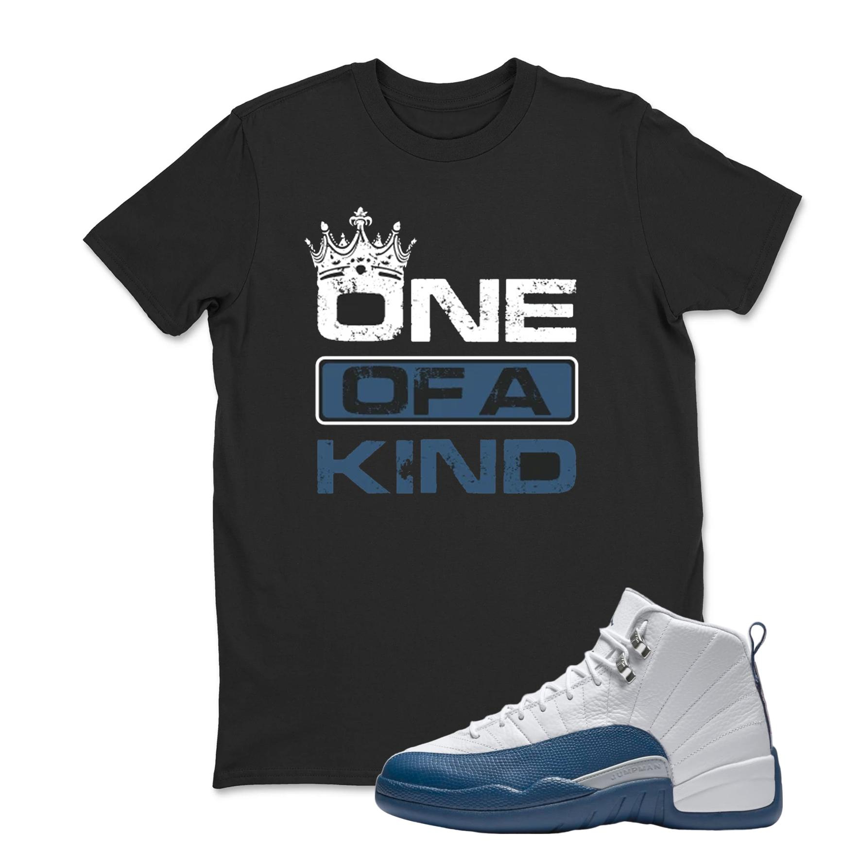 TeeAJX One Of A Kind - Jordan 12 University Matching Sneaker Tee Perfect Gift for Jordan Fans
