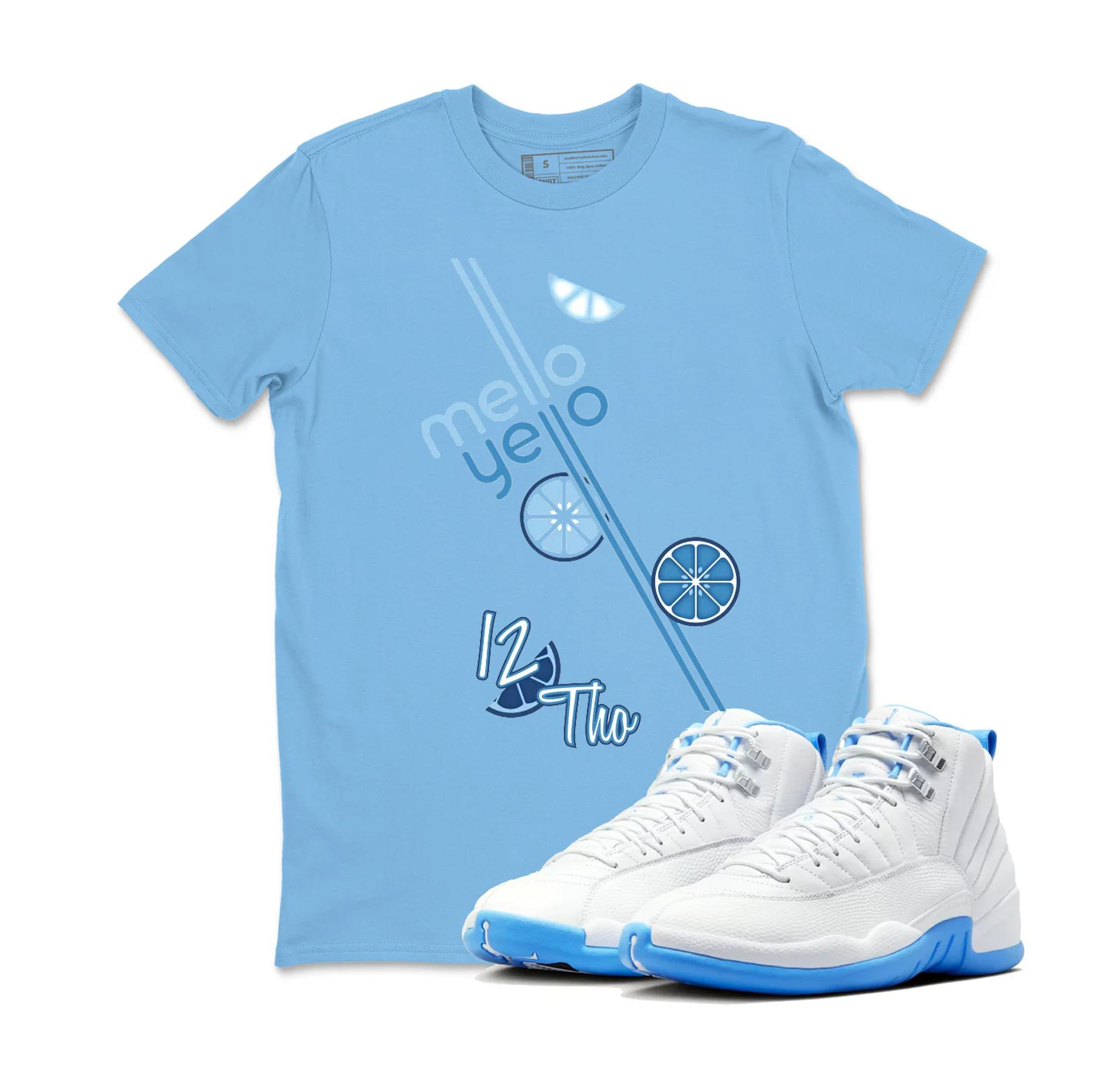 TeeAJX - Jordan 12 University Matching Sneaker Tee Perfect Gift for Jordan Fans