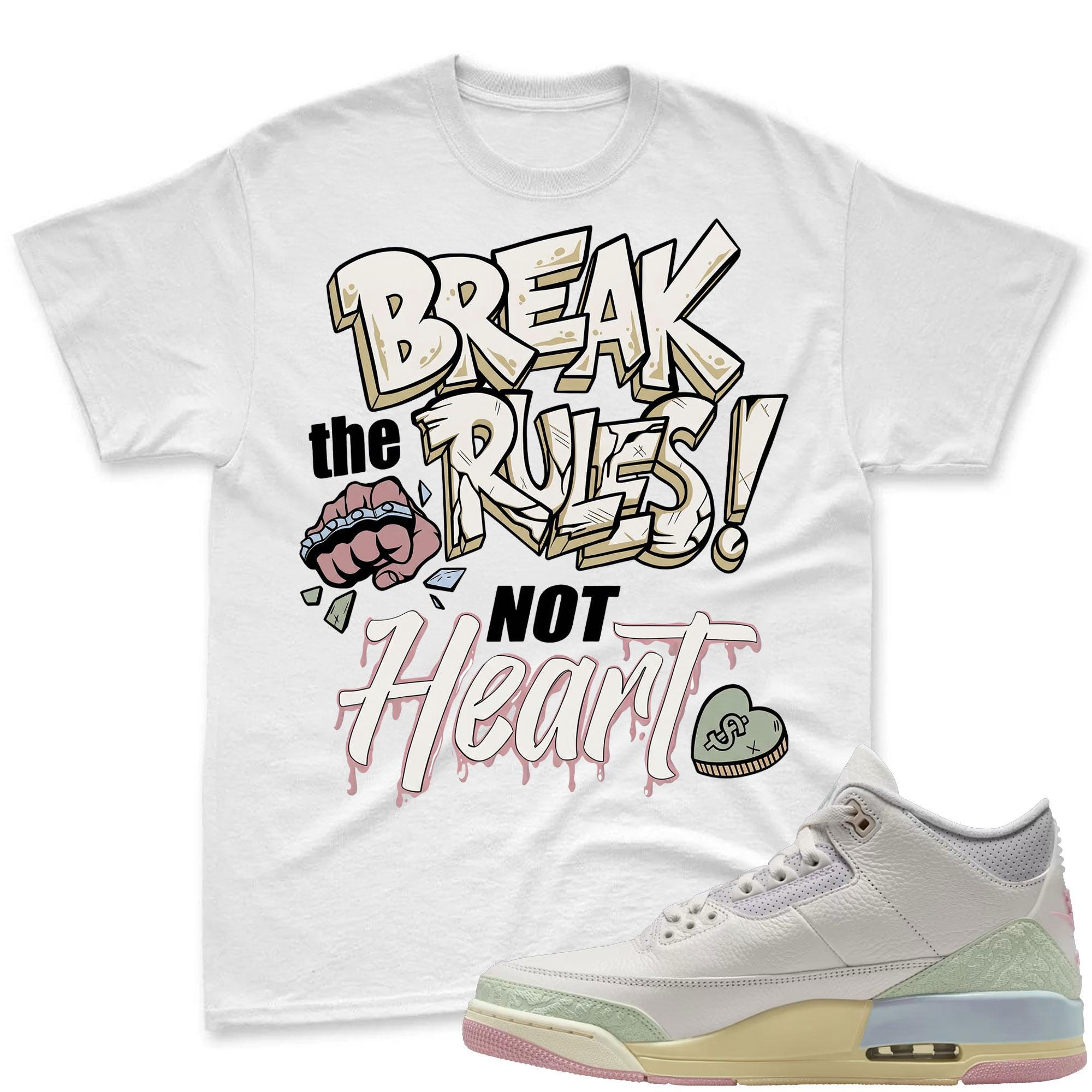 BREAK RULES! Sneaker Shirt To Match Jordan 3 Family Affair Medium Olive