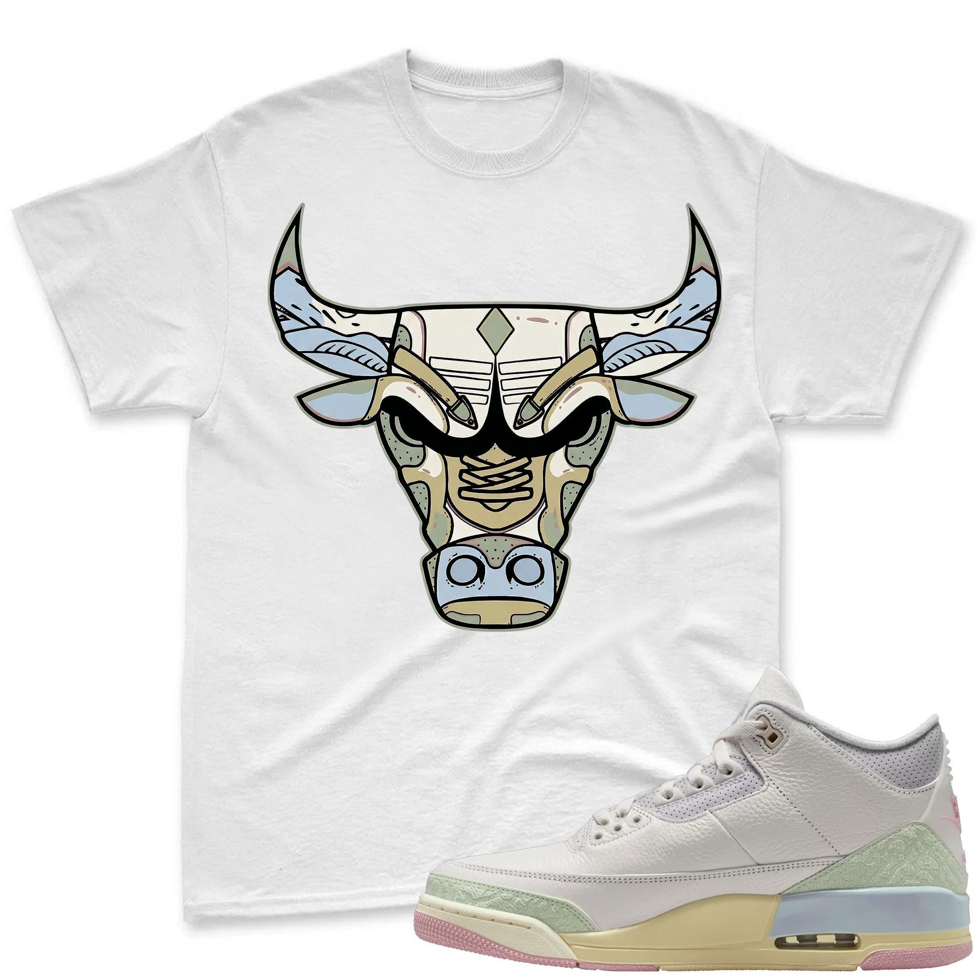 BULL! Air Jordan 3 Spring In The Air Matching Shirt