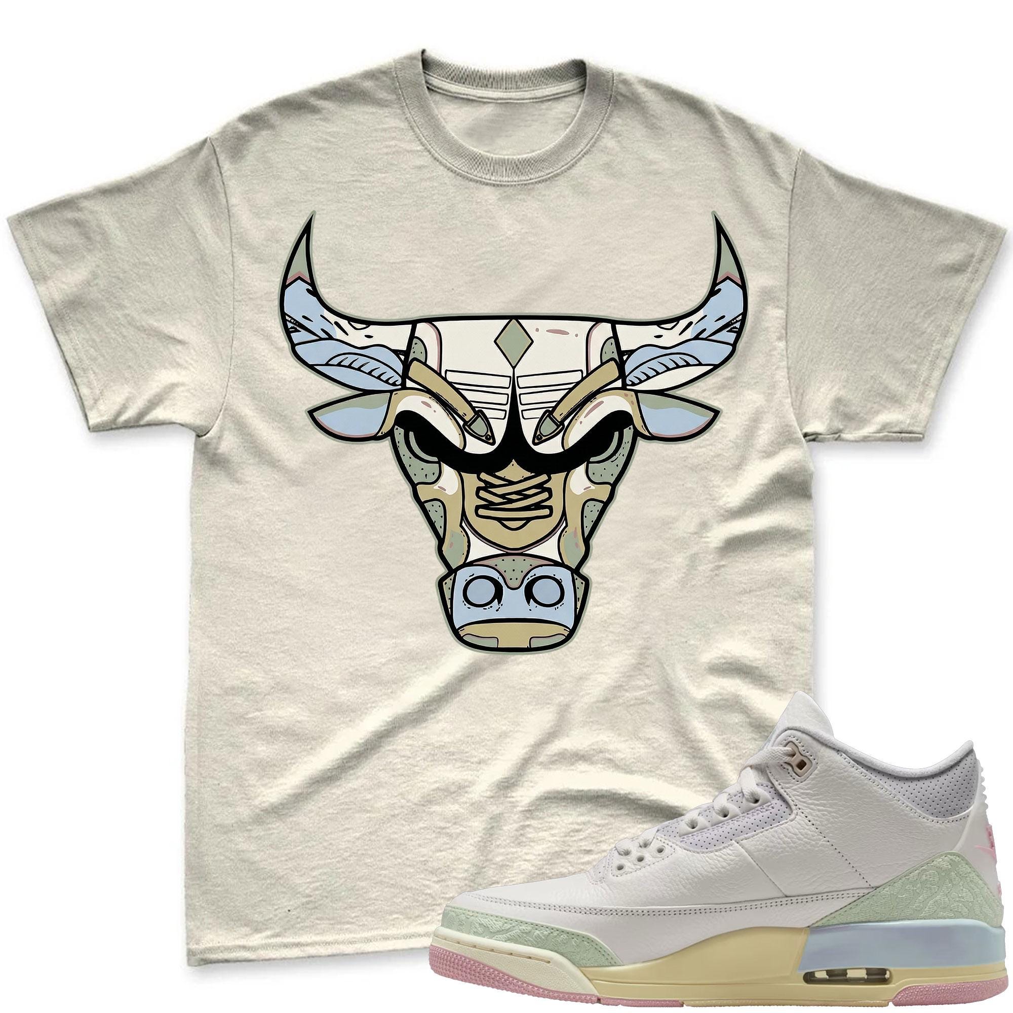 BULL! Air Jordan 3 Spring In The Air Matching Shirt
