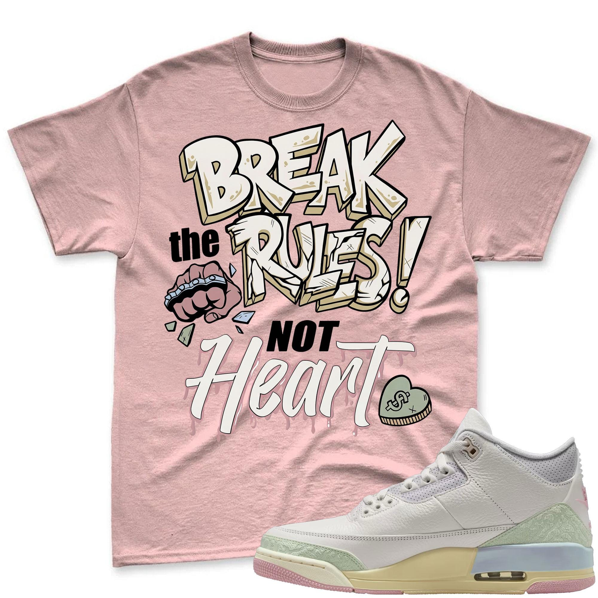 BREAK RULES! Sneaker Shirt To Match Jordan 3 Family Affair Medium Olive
