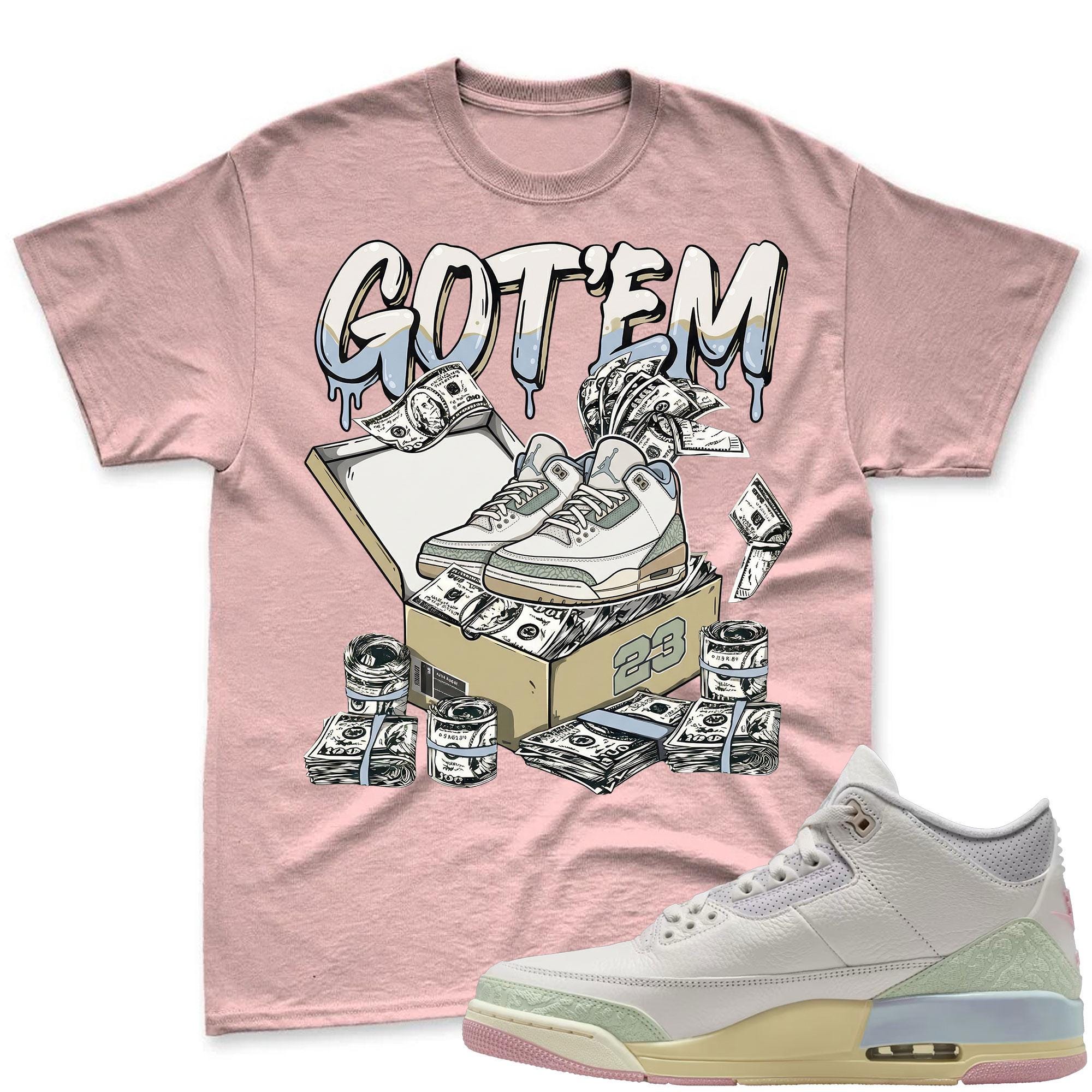 BOX DOLLAR! Air Jordan 3 Spring In The Air Matching Shirt