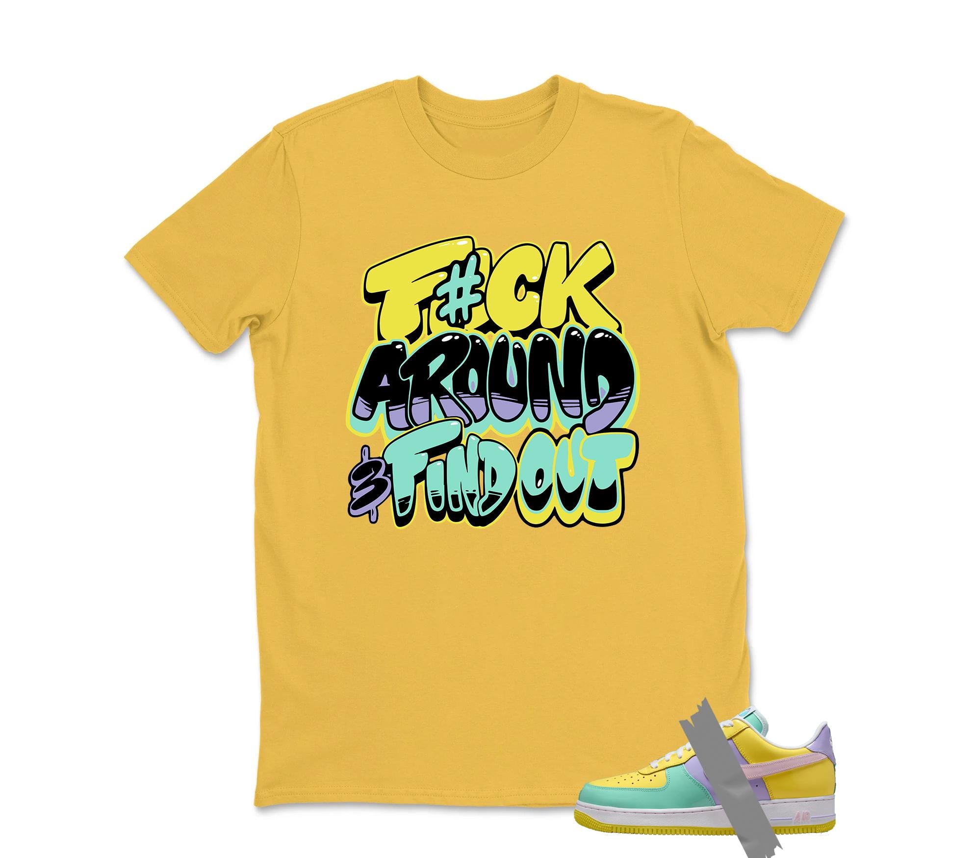 F#CK Dunk Air Force 1 Emerald Rise Yellow Pulse Hydrangeas Mint Pink Foam 2026 Low T Shirt