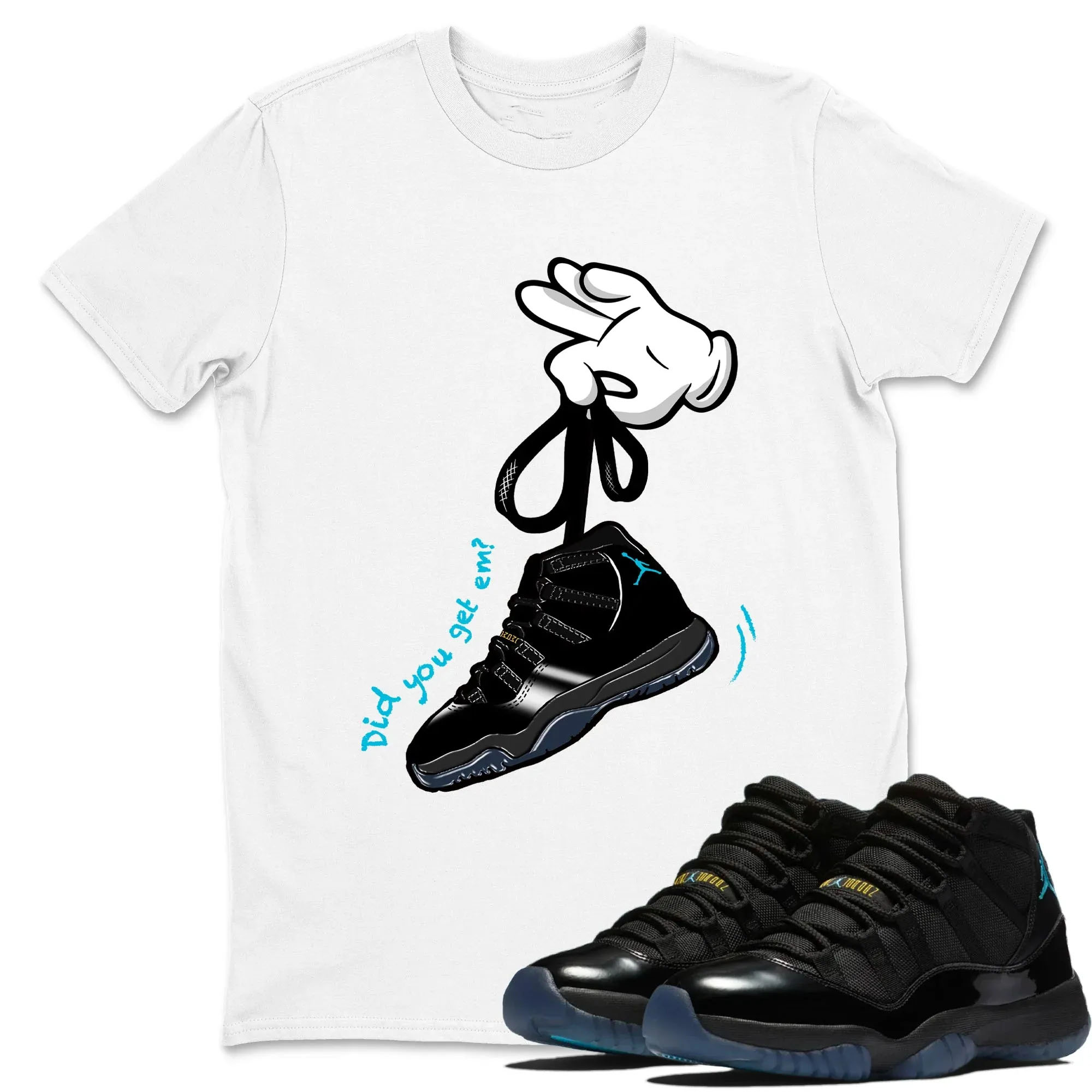 Sneaker Emblem Sneaker Tees - Air Jordan 11 Gamma