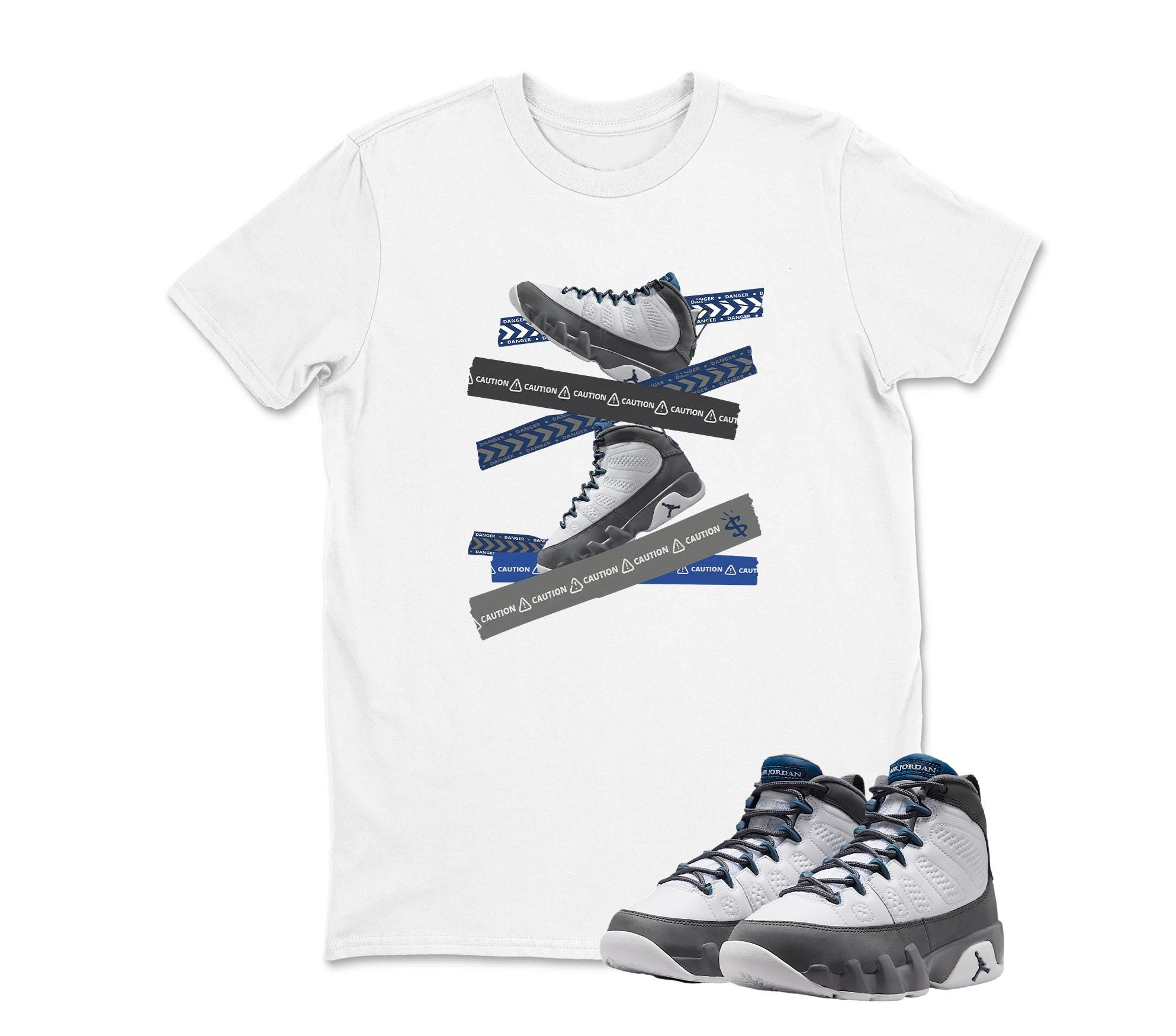 Retro Jordan 9 FLINT GREY Matching Sneaker T Shirt