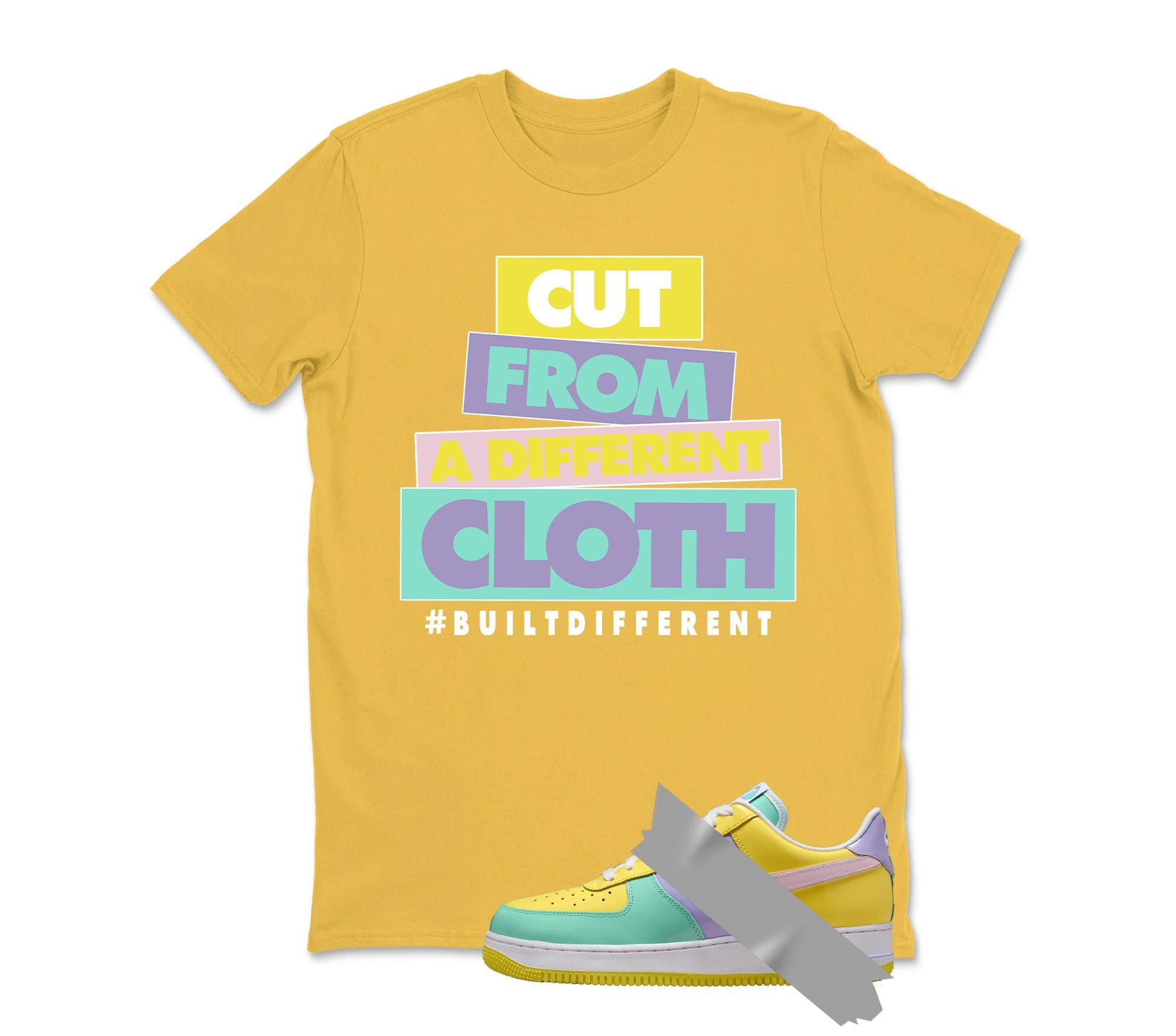 CLOTH Dunk Air Force 1 Emerald Rise Yellow Pulse Hydrangeas Mint Pink Foam 2026 Low T Shirt