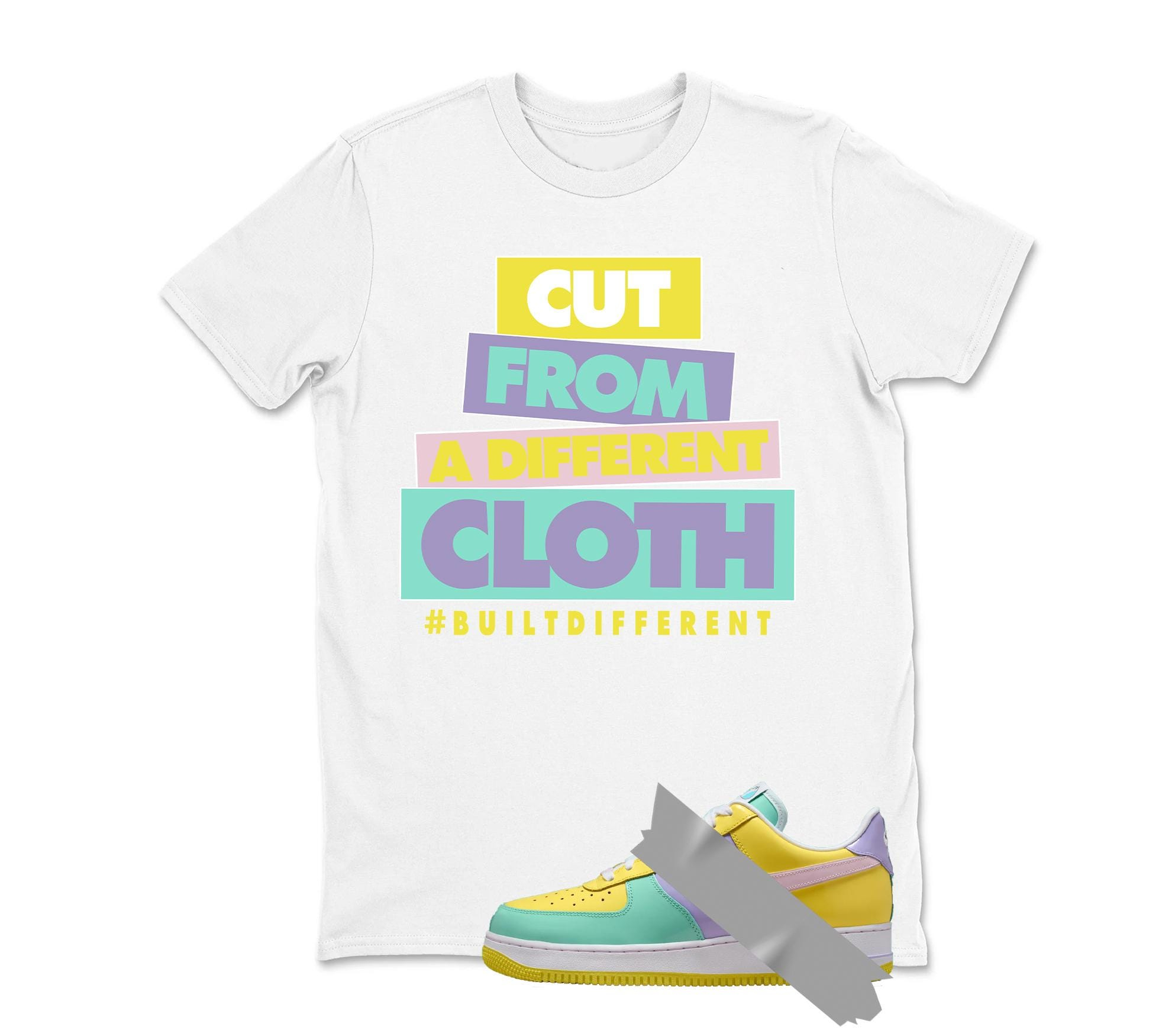 CLOTH Dunk Air Force 1 Emerald Rise Yellow Pulse Hydrangeas Mint Pink Foam 2026 Low T Shirt