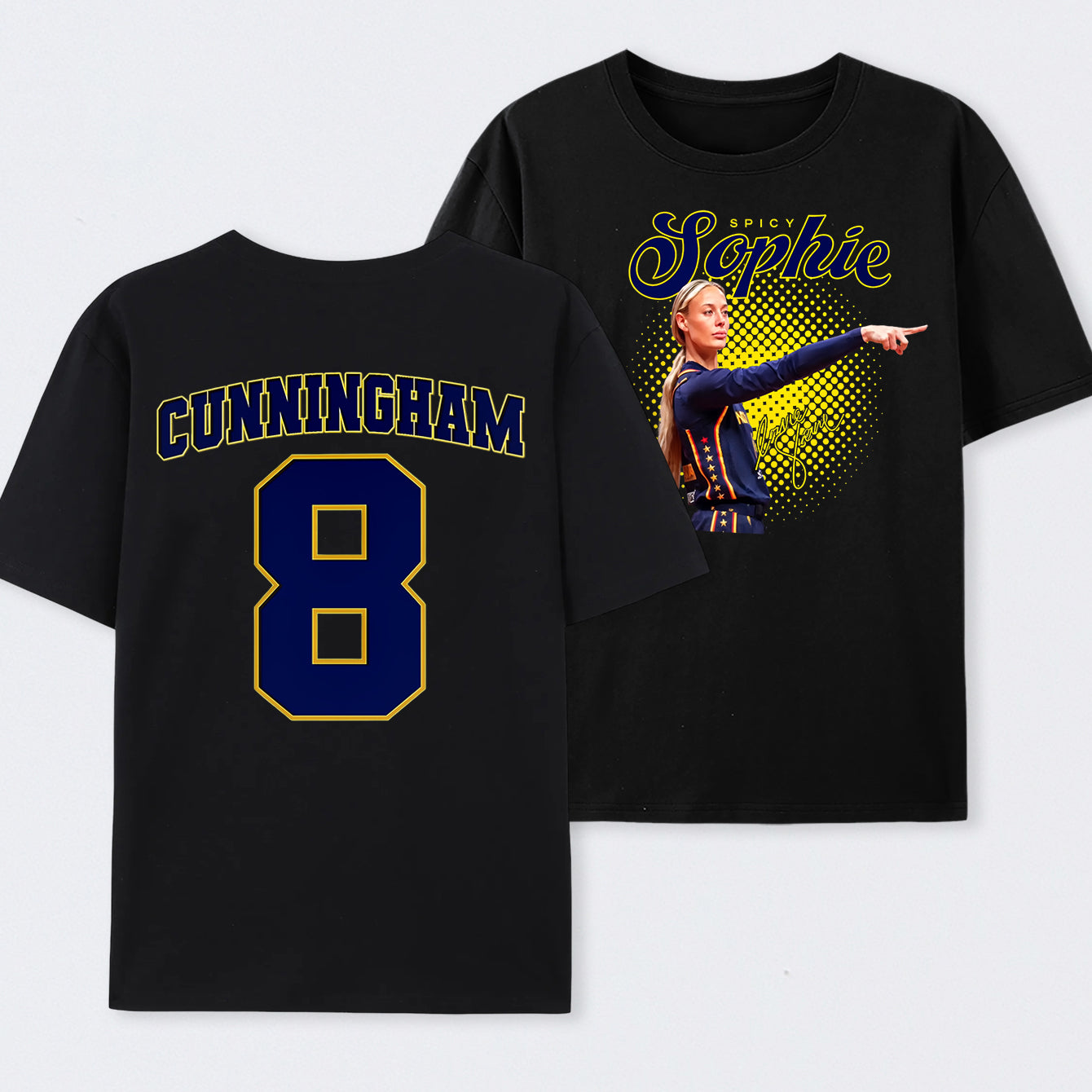 Sophie Cunningham Basketball Fan Gift Vintage Graphic T-Shirt