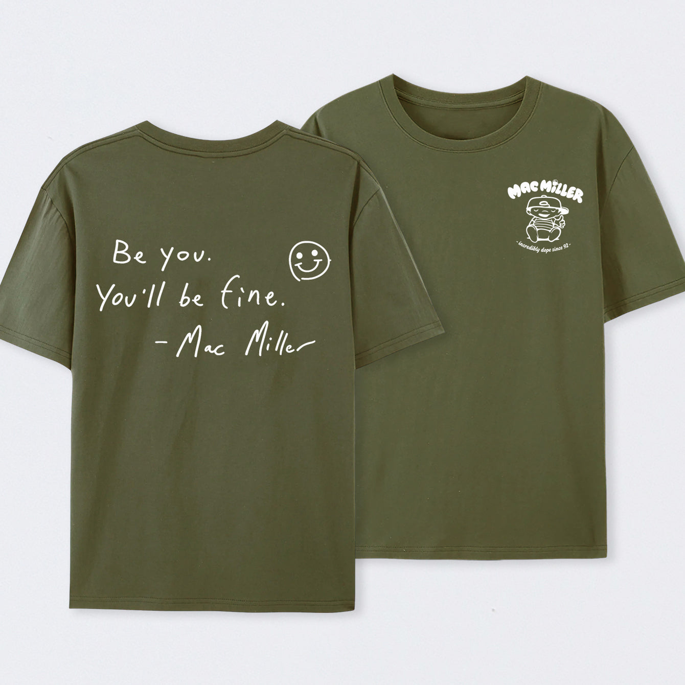 Mac Mi1ler Quote Vintage Hip Hop Rap T-Shirt