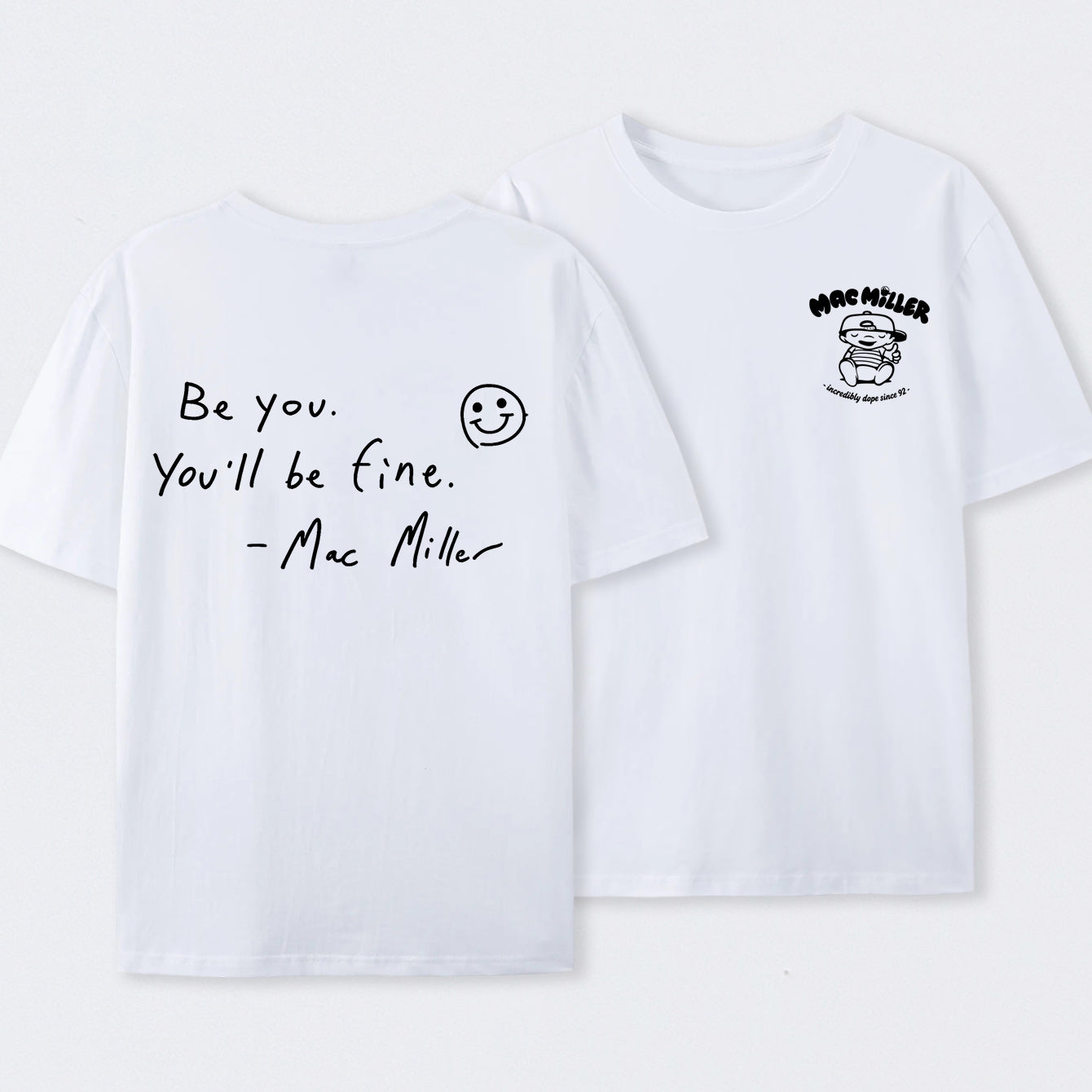 Mac Mi1ler Quote Vintage Hip Hop Rap T-Shirt