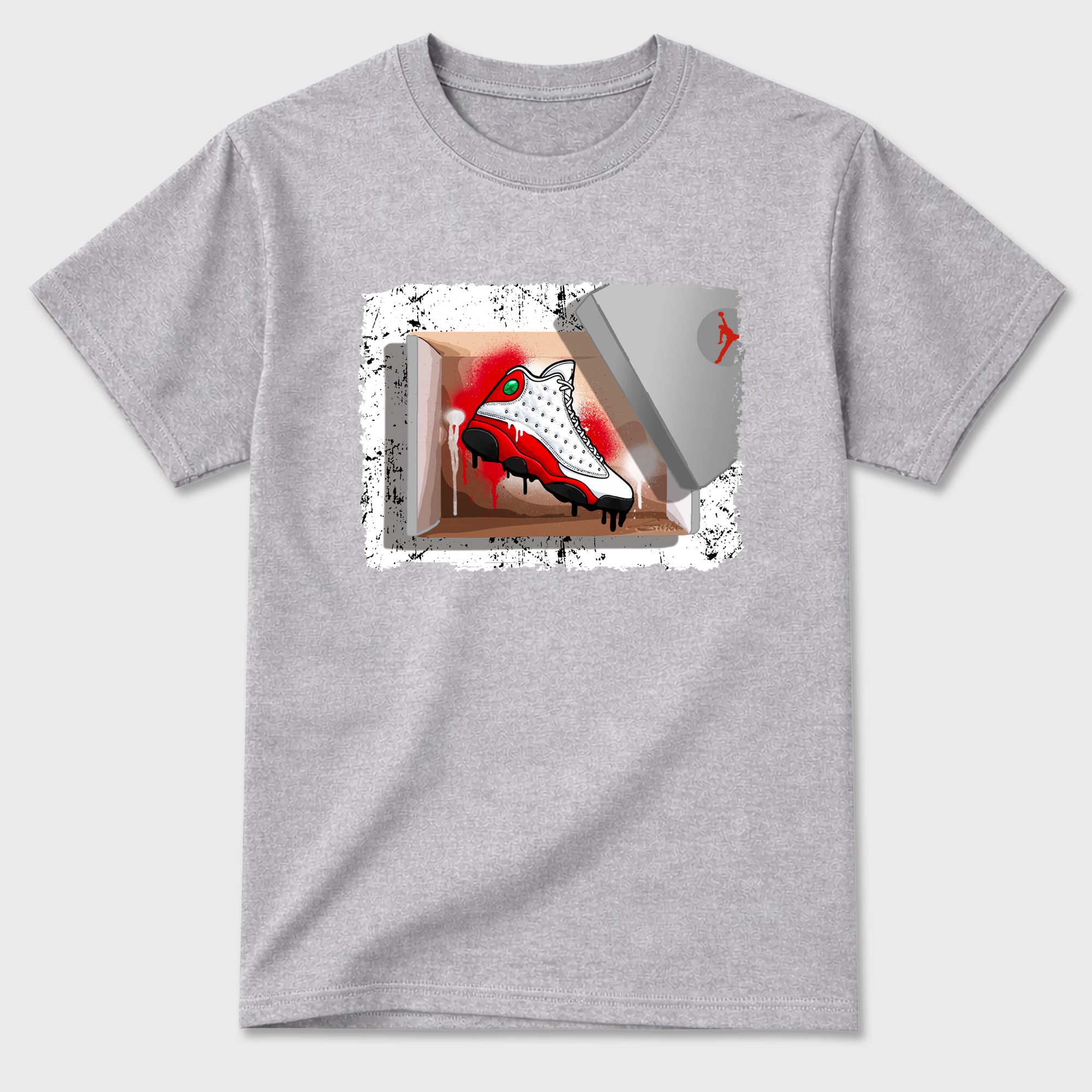 New Kicks Sneaker Tees - Air Jordan 13 University Red