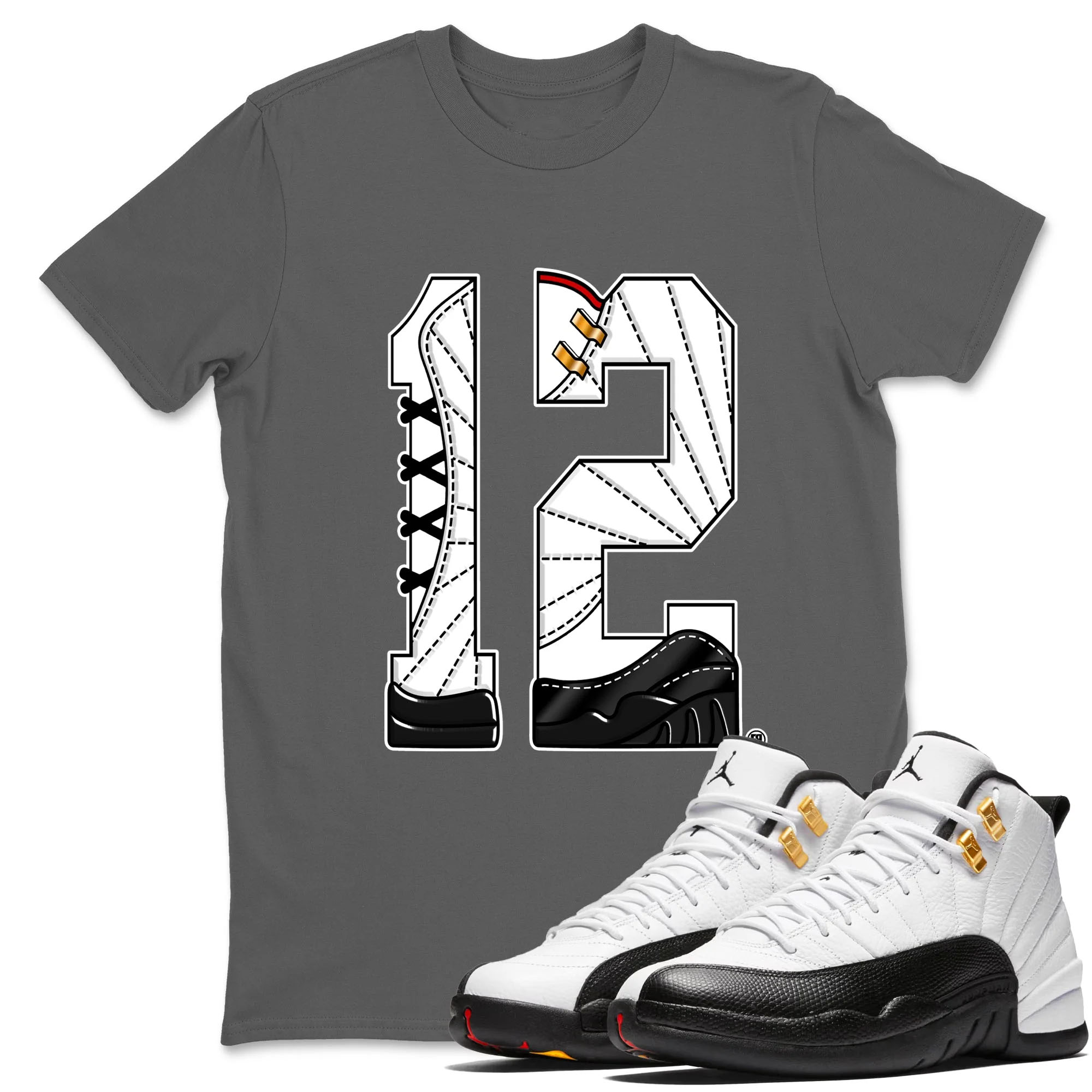 Number 12 Sneaker Tees - Air Jordan 12 Taxi