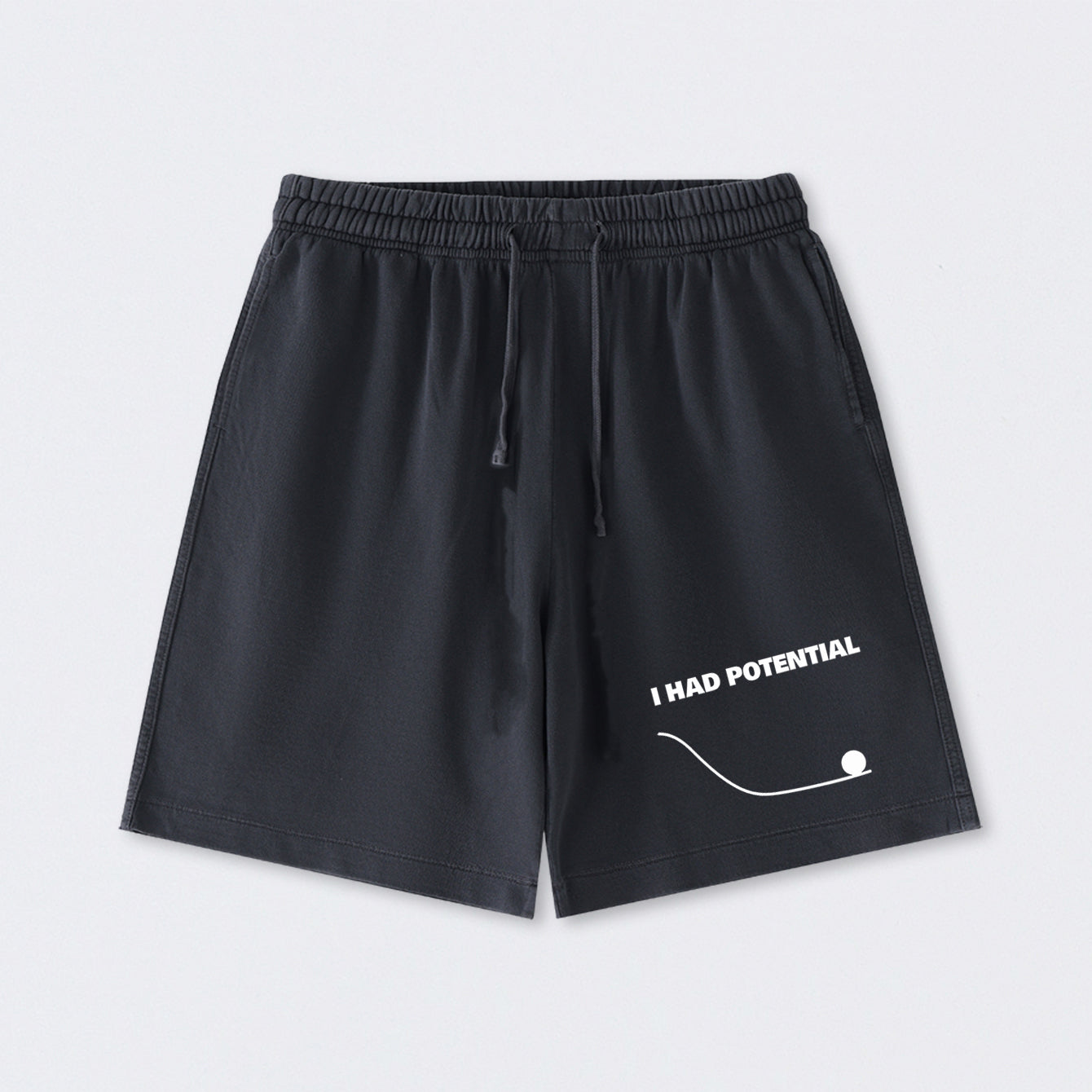I Had Potential Science Washed Shorts