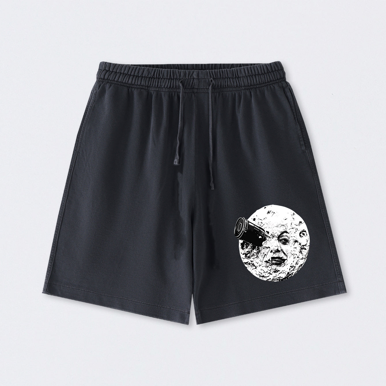Le Voyage Dans La Lune Washed Shorts