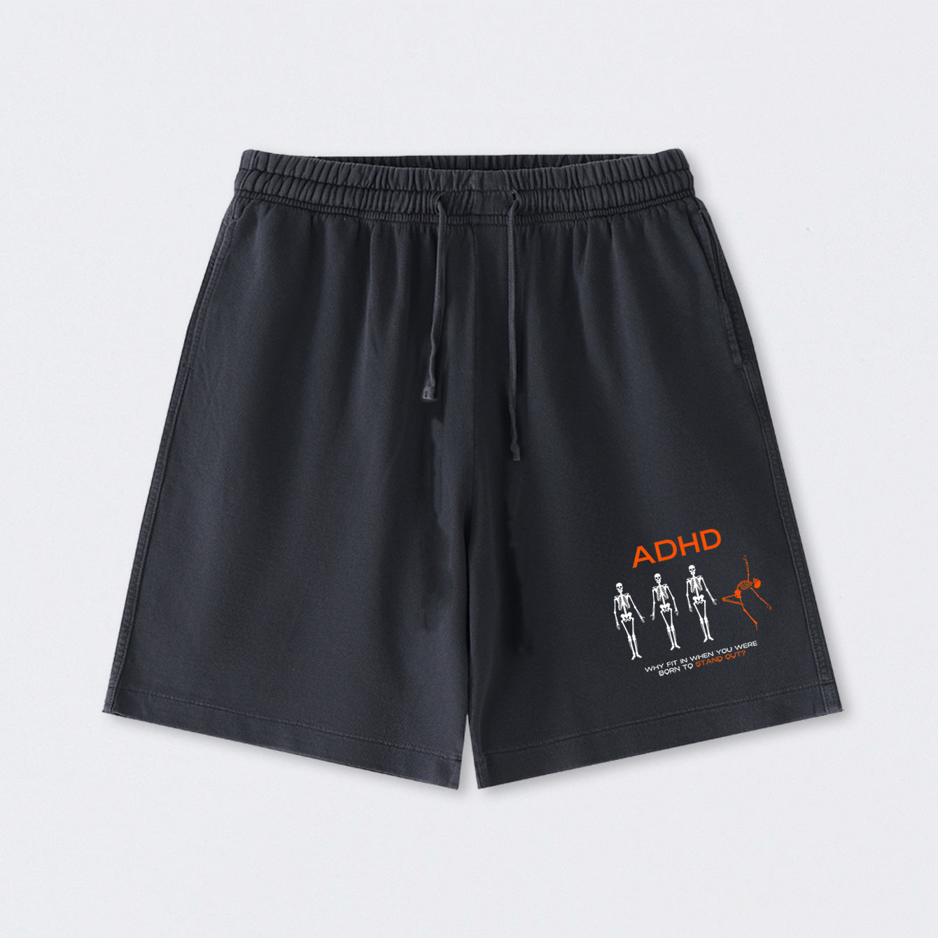 ADHD AWARENESS Washed Shorts